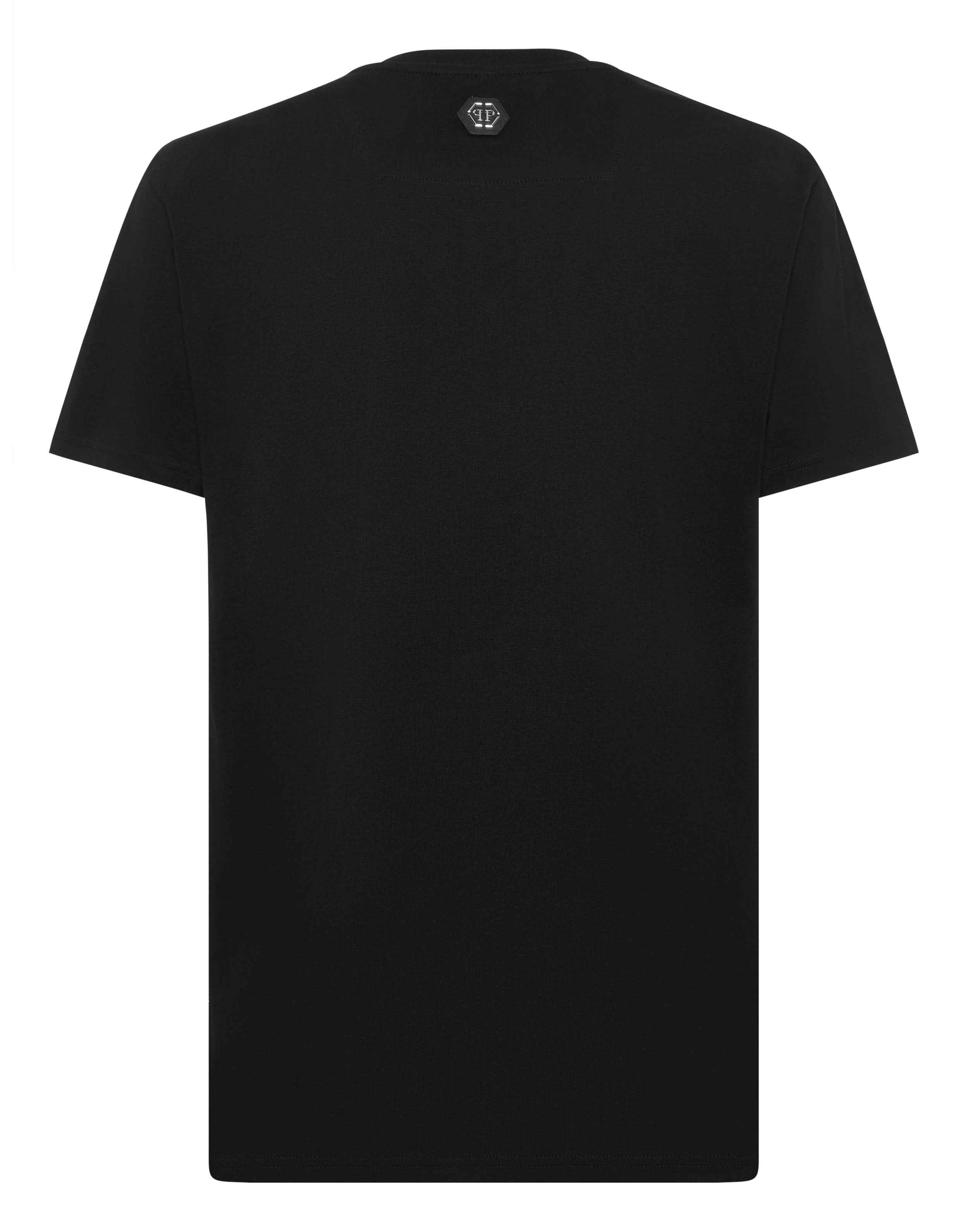 PHILIPP PLEIN - Round Neck T-Shirt Plein Deluxe Stones