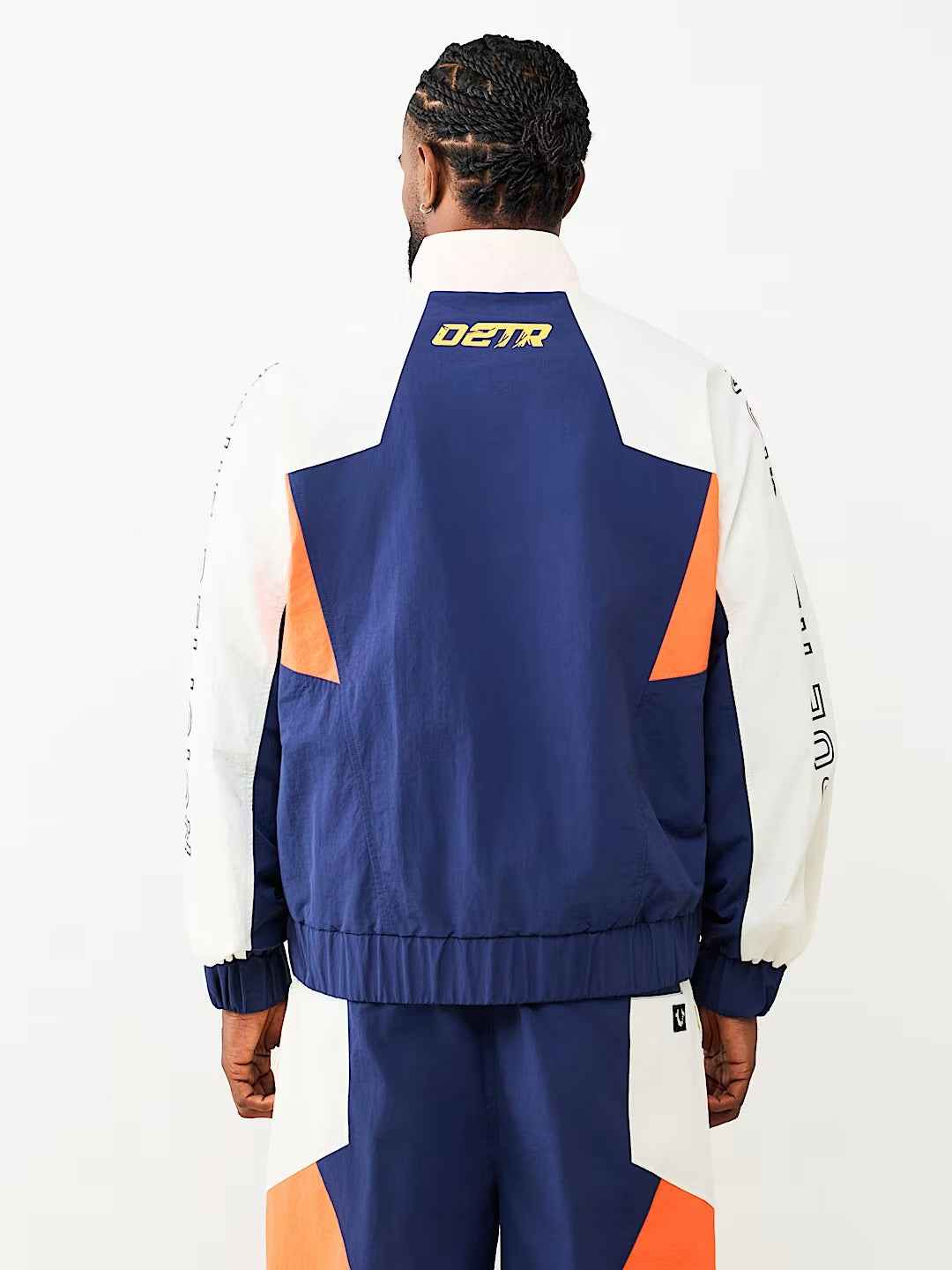 True Religion - Colorblock Nylon Track Jacket