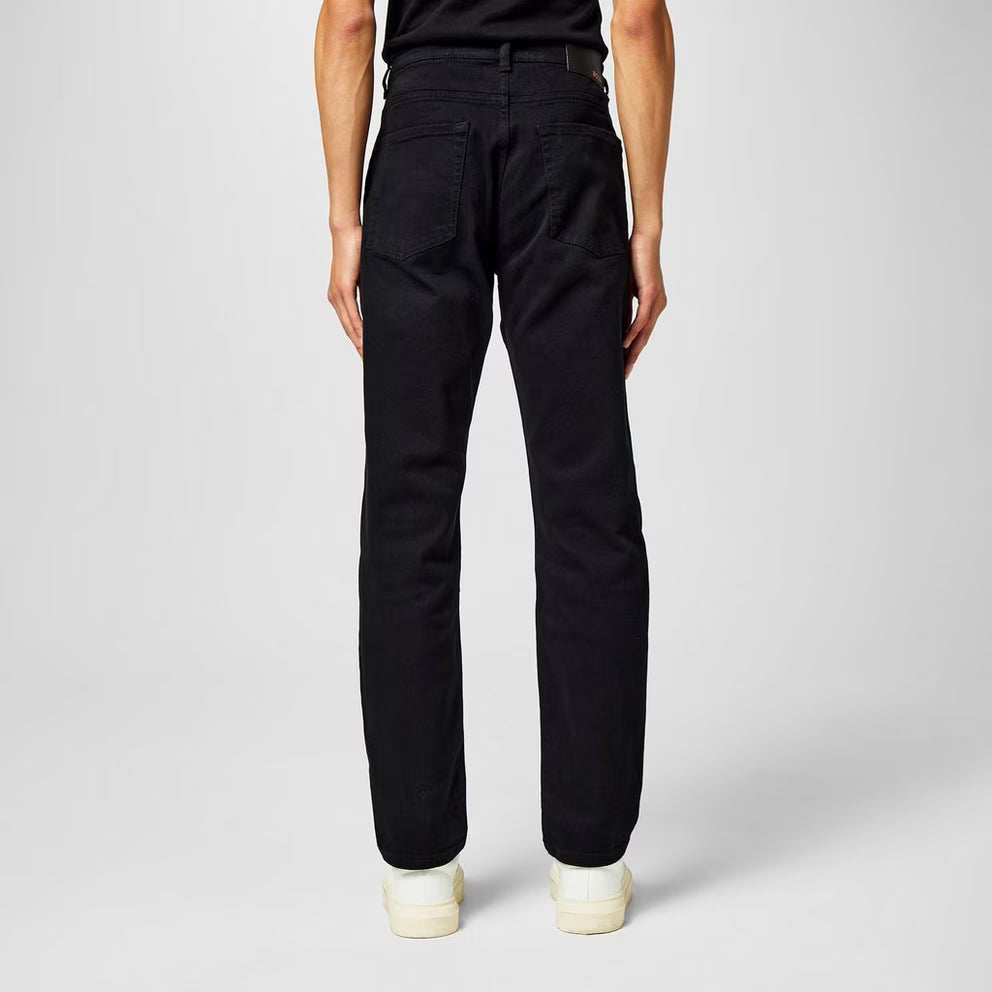 BOSS - Straight Denim Jeans with Logo Detail (ReMaine)