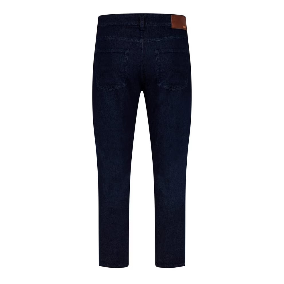BOSS - Straight Denim Jeans with Logo Detail (ReMaine)