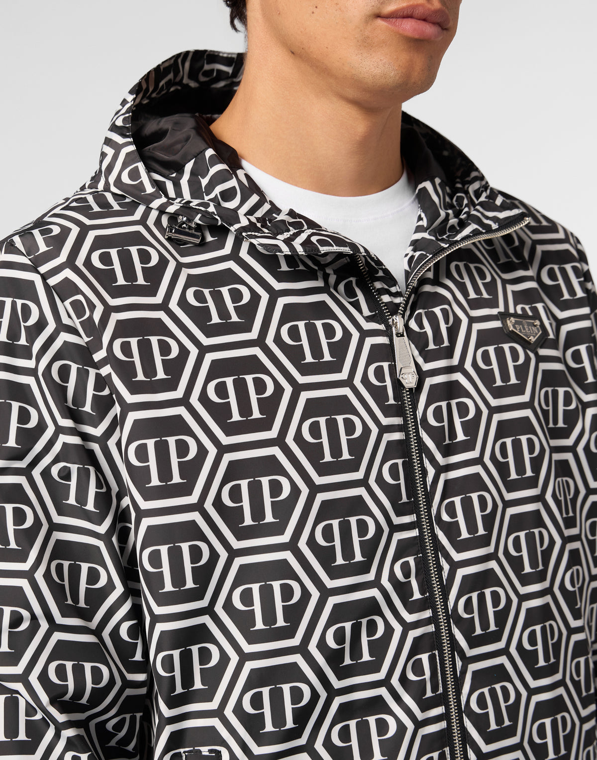 PHILIPP PLEIN - Nylon Jacket Monogram