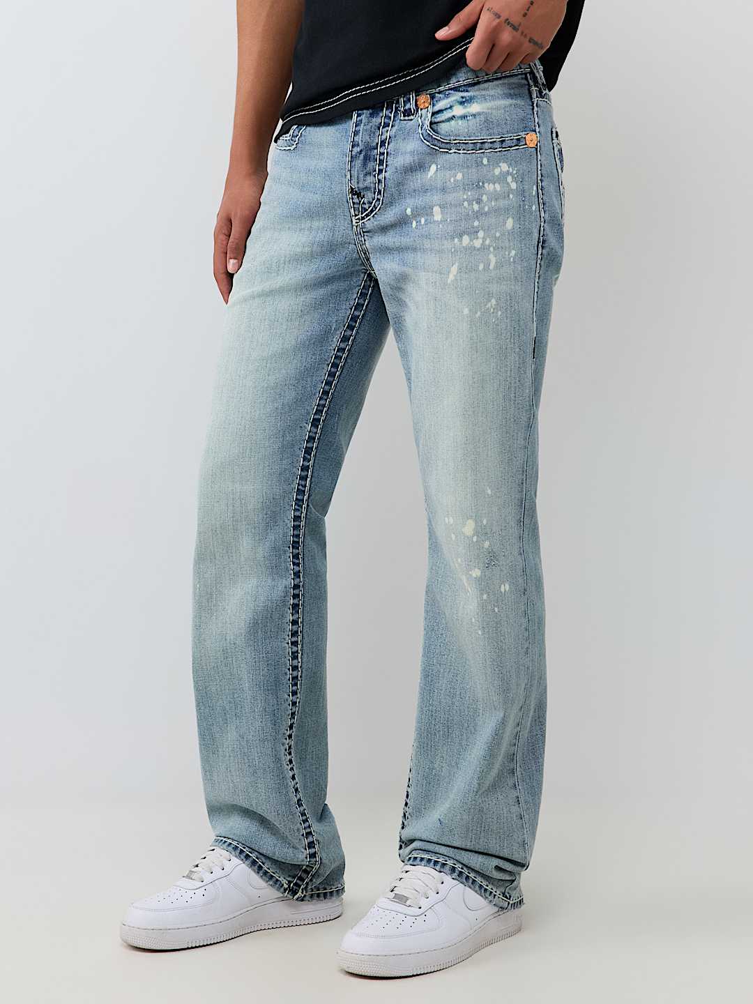 True Religion - Billy Embroidered Super T Bootcut Jean 34"