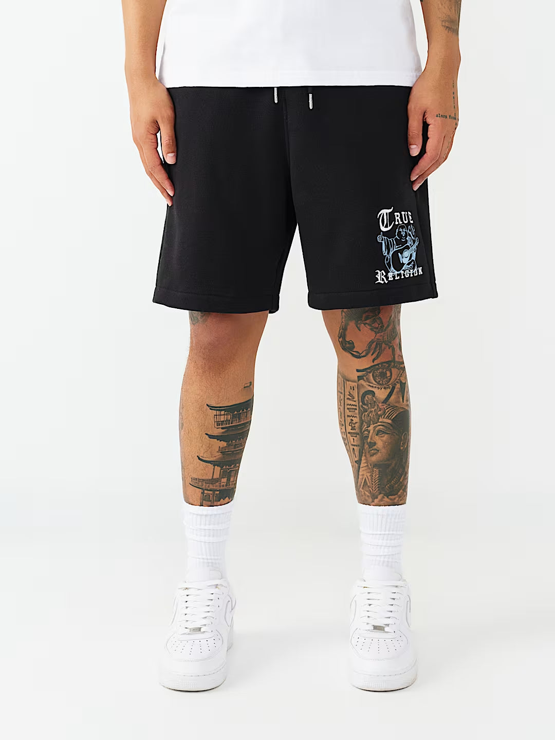 True Religion - Logo Fleece Short