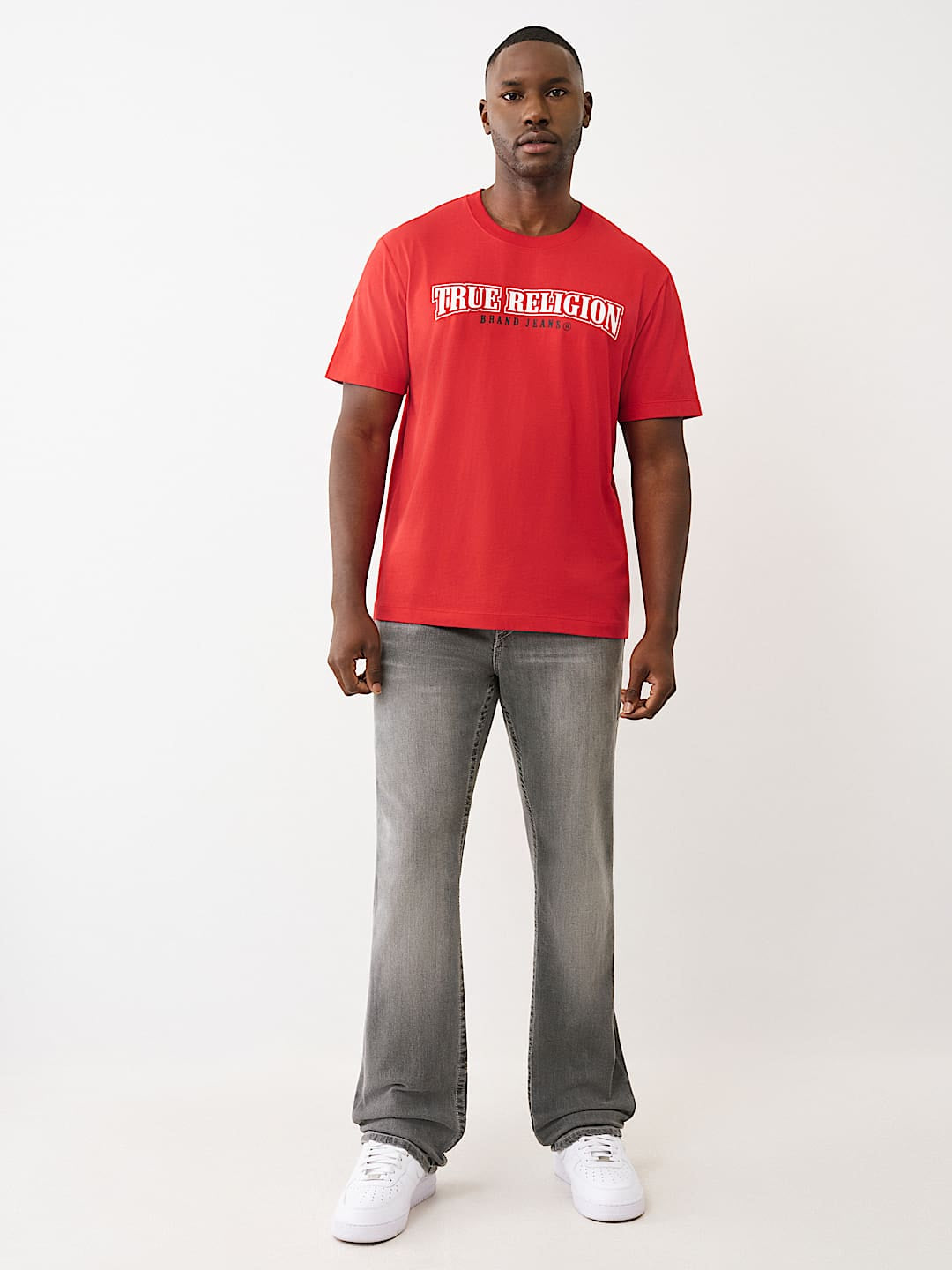 True Religion - Flocked World Tour Tee