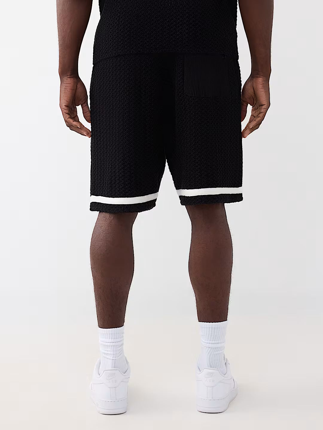 True Religion - Open Knit Crochet Short