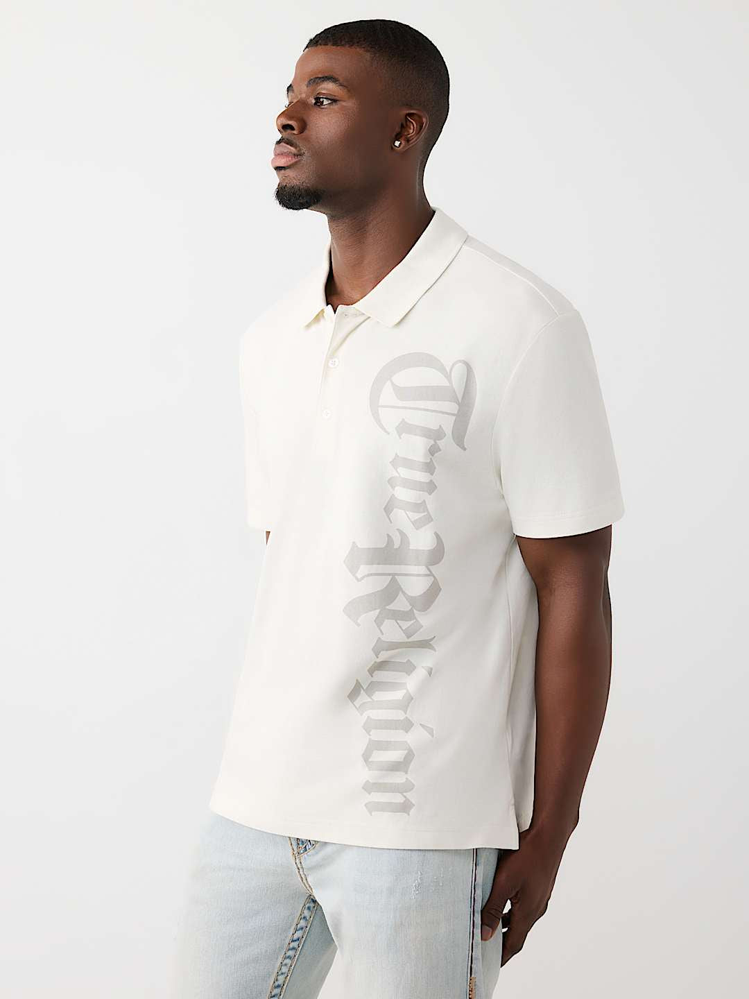 True Religion - Logo Piqué Polo Shirt