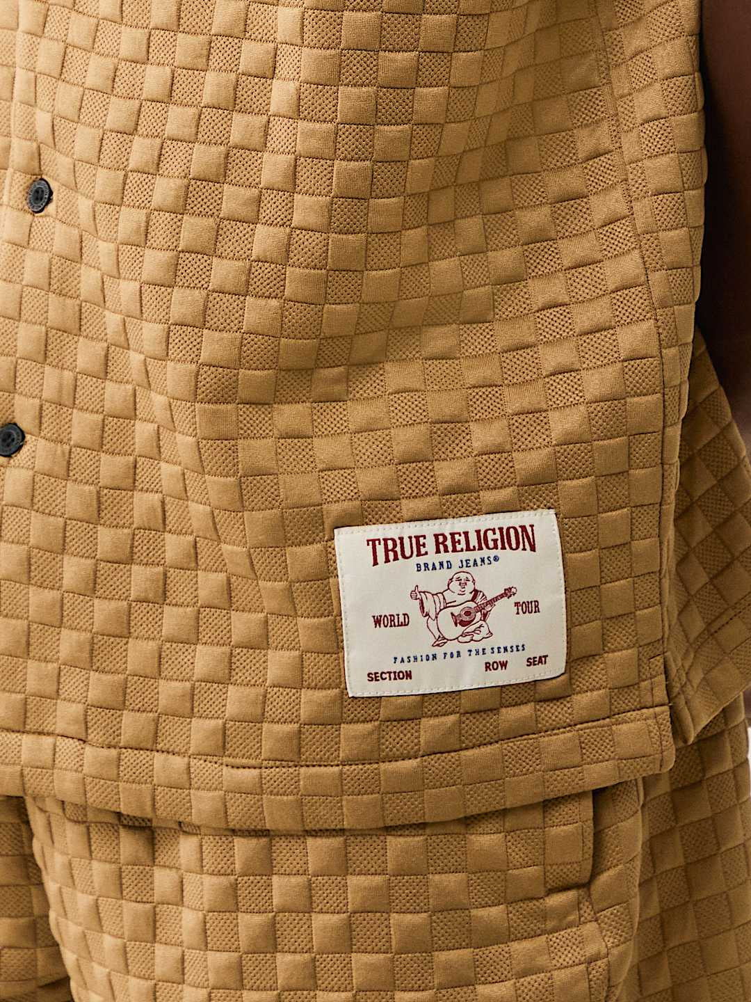 True Religion - Checkered Camp Collar Shirt