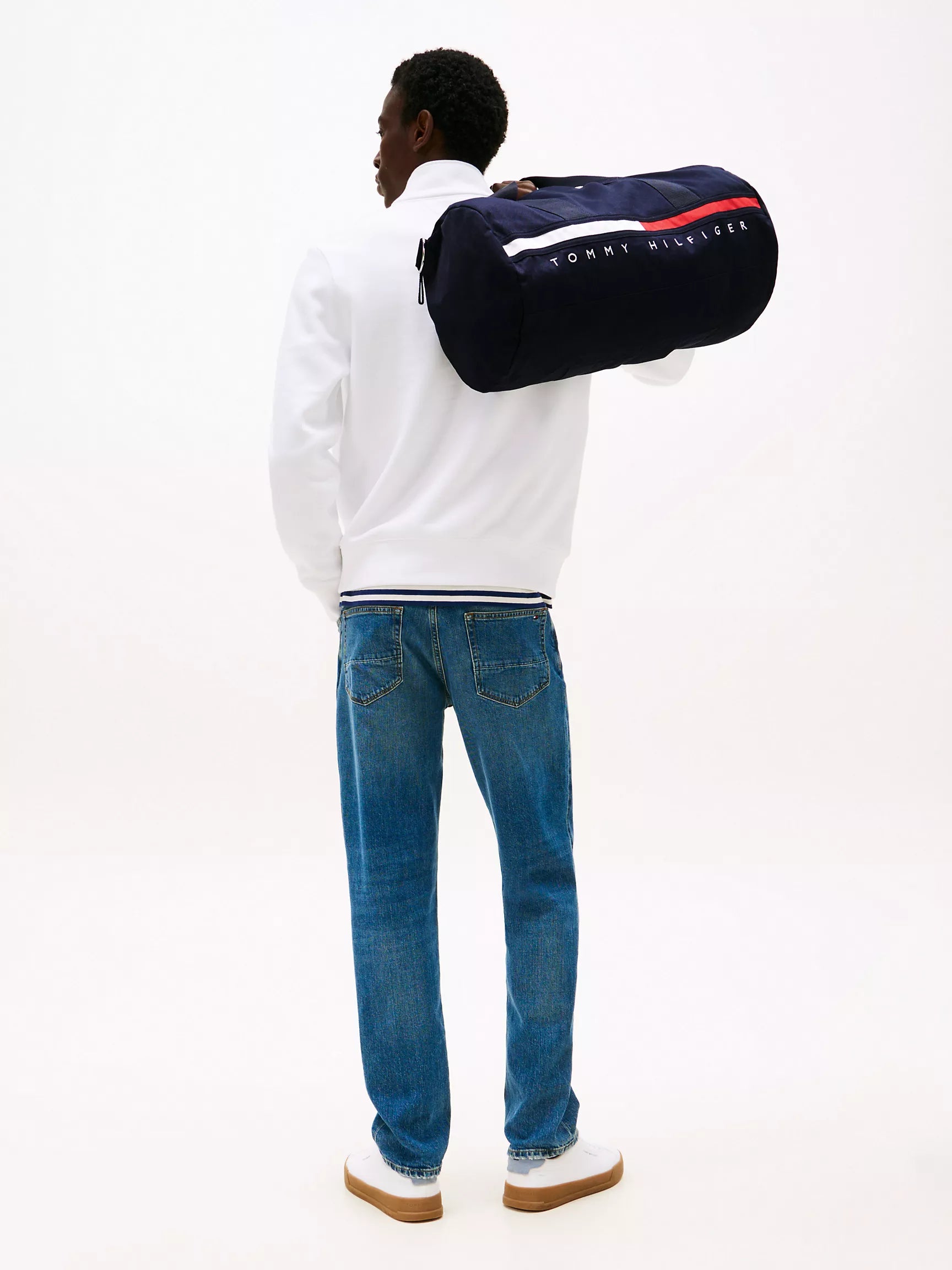 Flag Stripe Logo Duffle