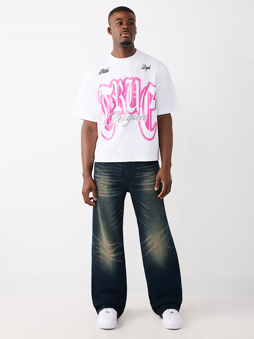 True Religion - Vinny Flap Ultra Baggy Jean