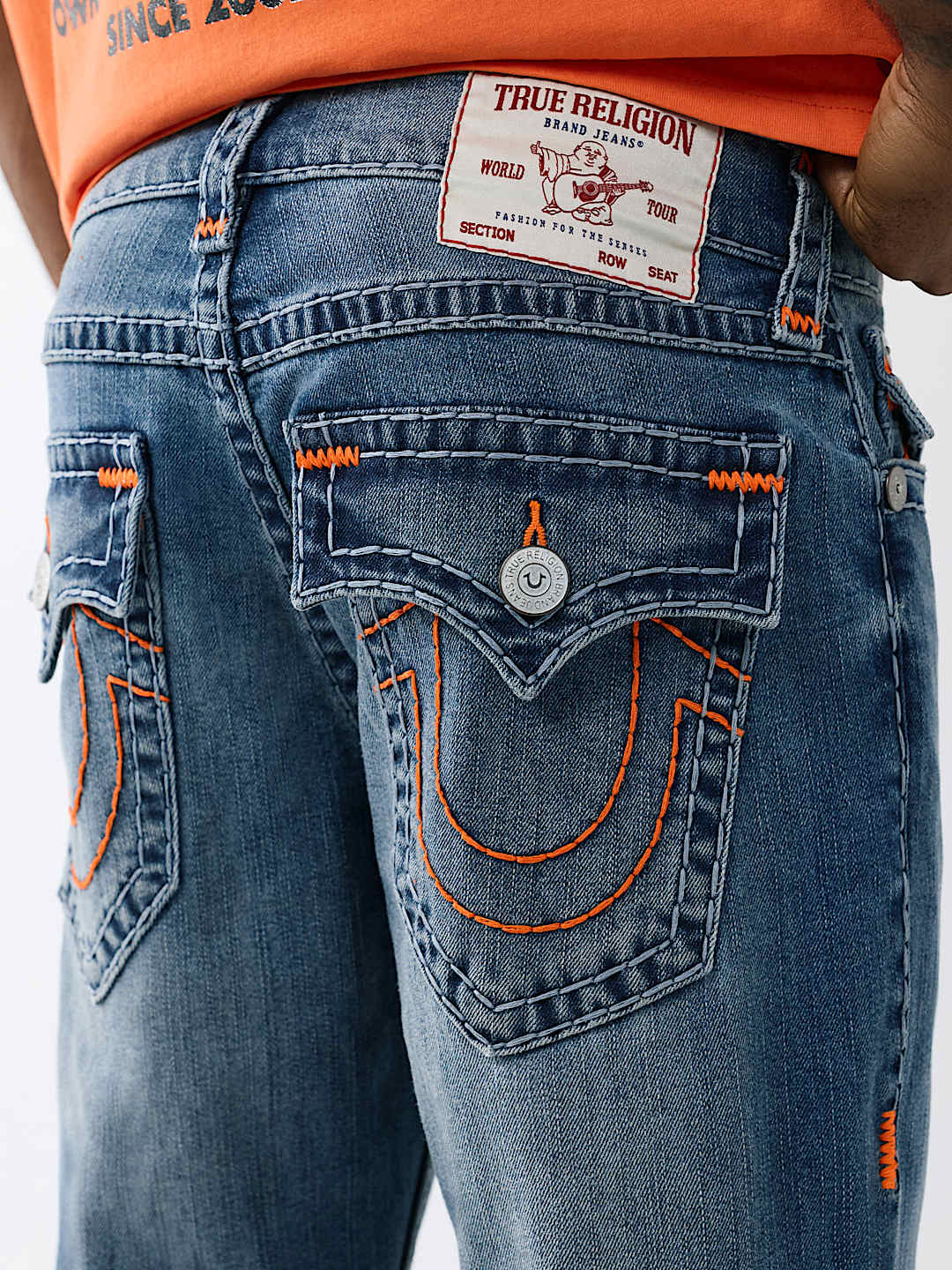 True Religion - Ricky Super T Straight Jean 34”