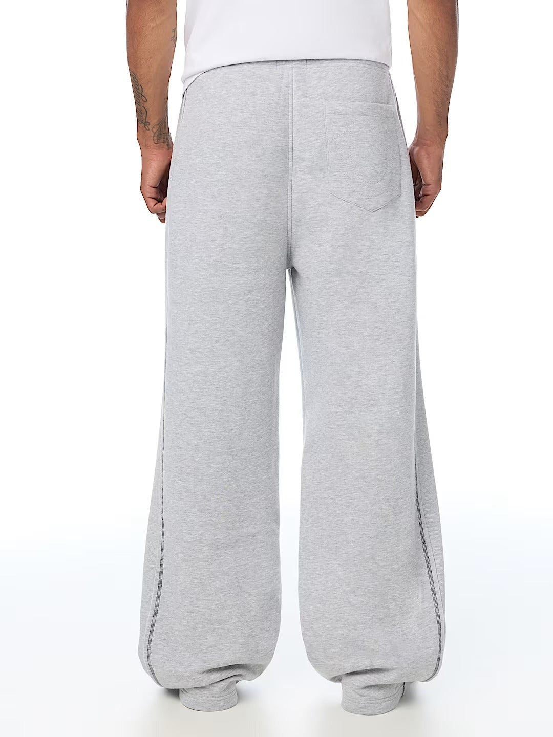 True Religion - Ribbed Baggy Sweatpant
