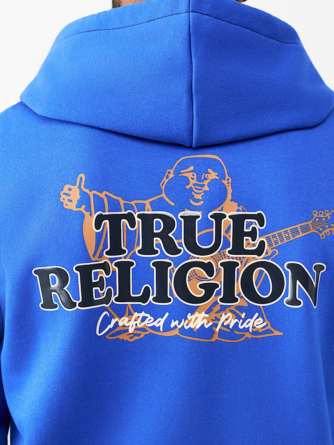 True Religion - Contrast Logo Zip Hoodie
