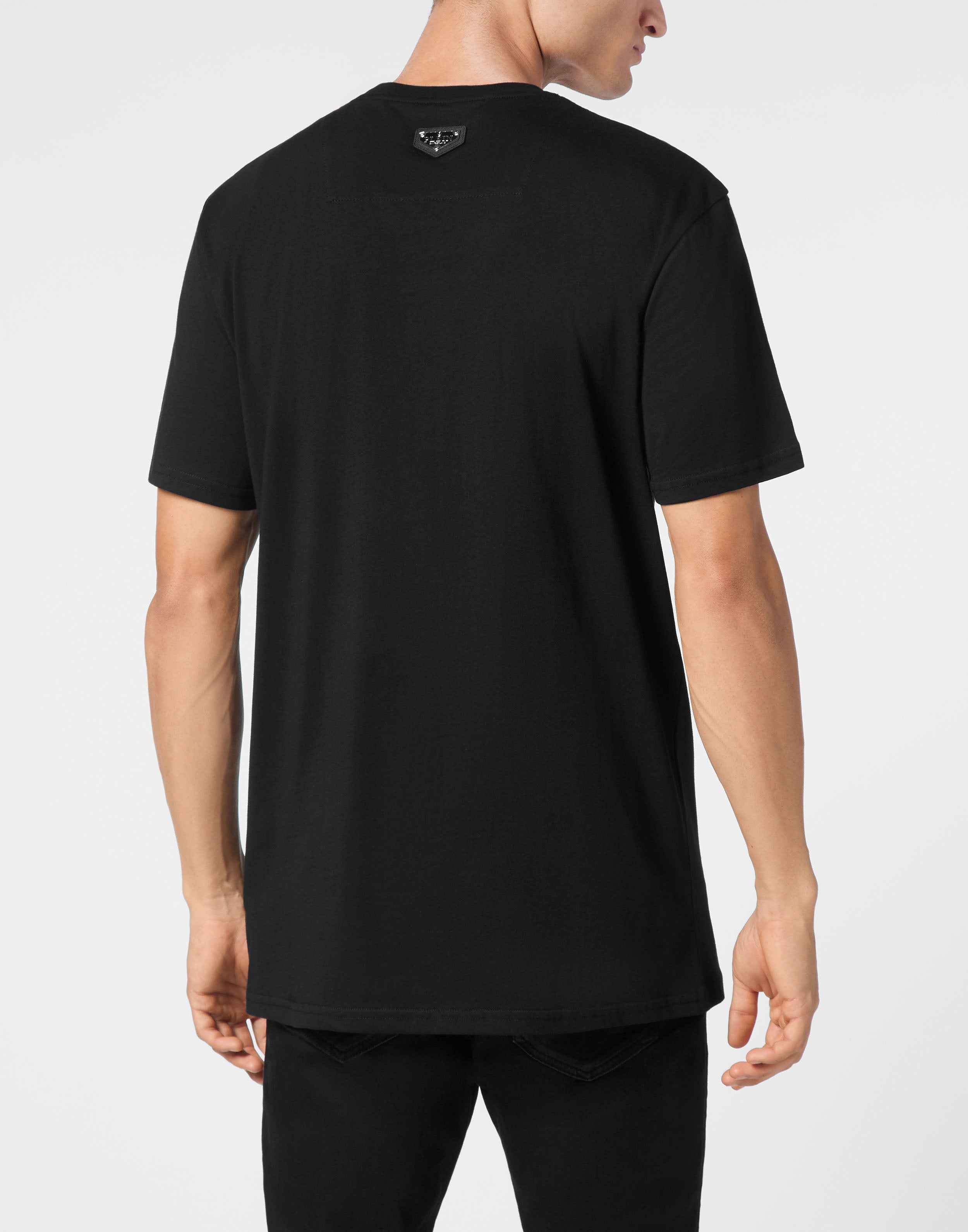PHILIPP PLEIN - T-shirt Round Neck SS Stones Snake