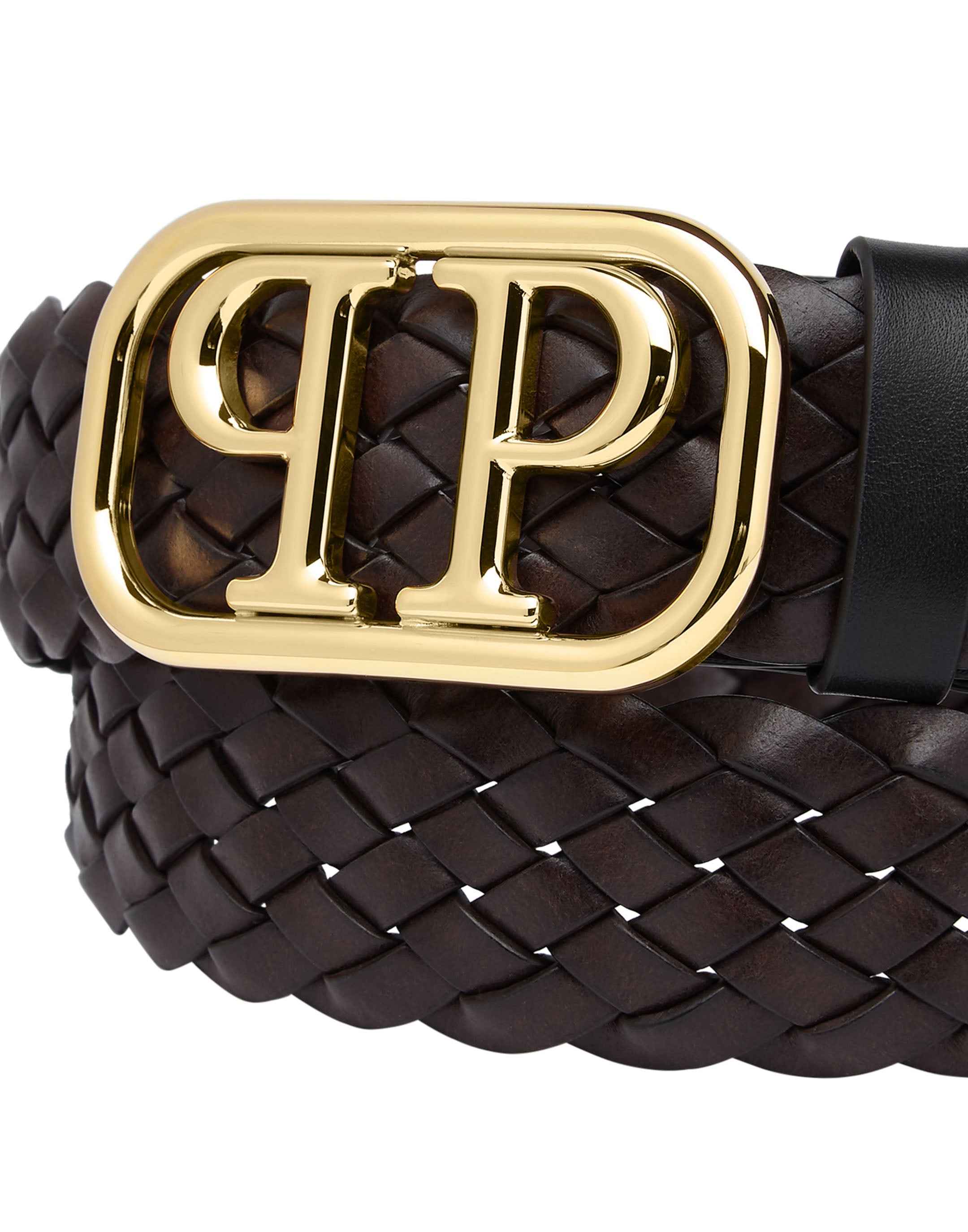 PHILIPP PLEIN - Leather Belt Philipp Plein TM
