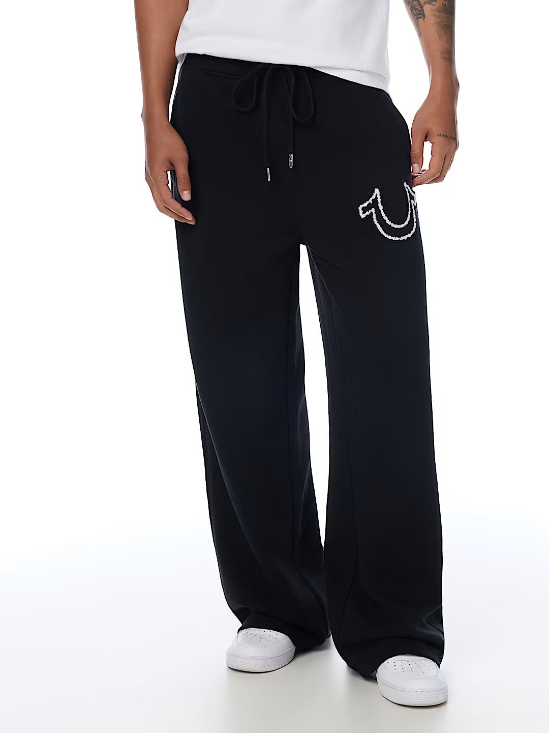 True Religion - Ribbed Baggy Sweatpant