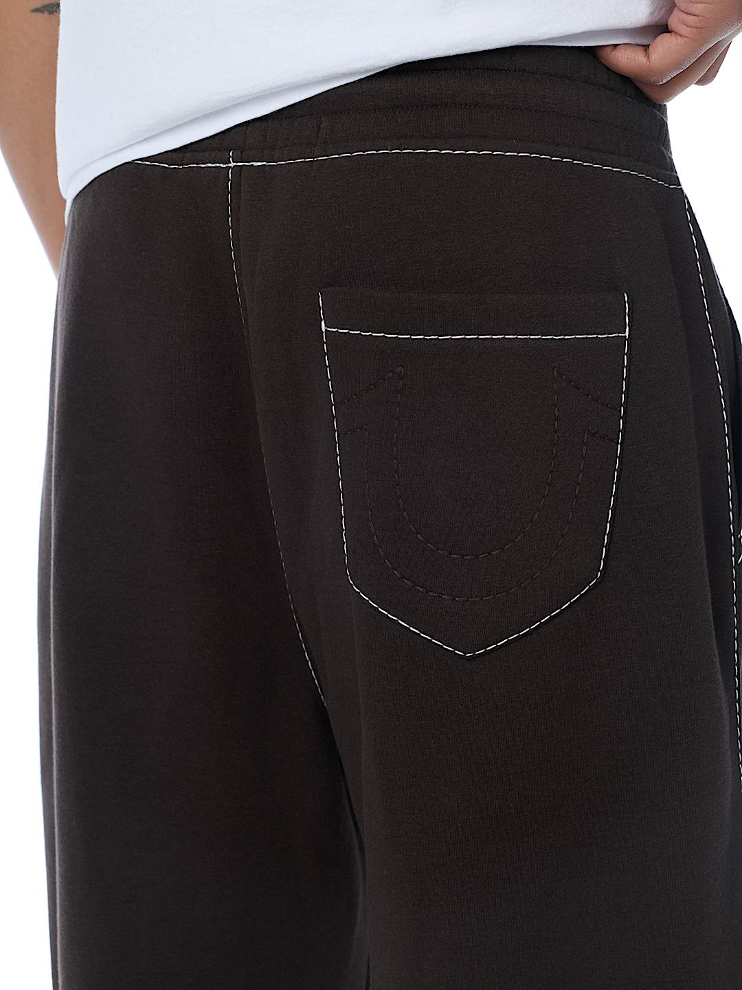 True Religion - Big T Horseshoe Baggy Sweatpant