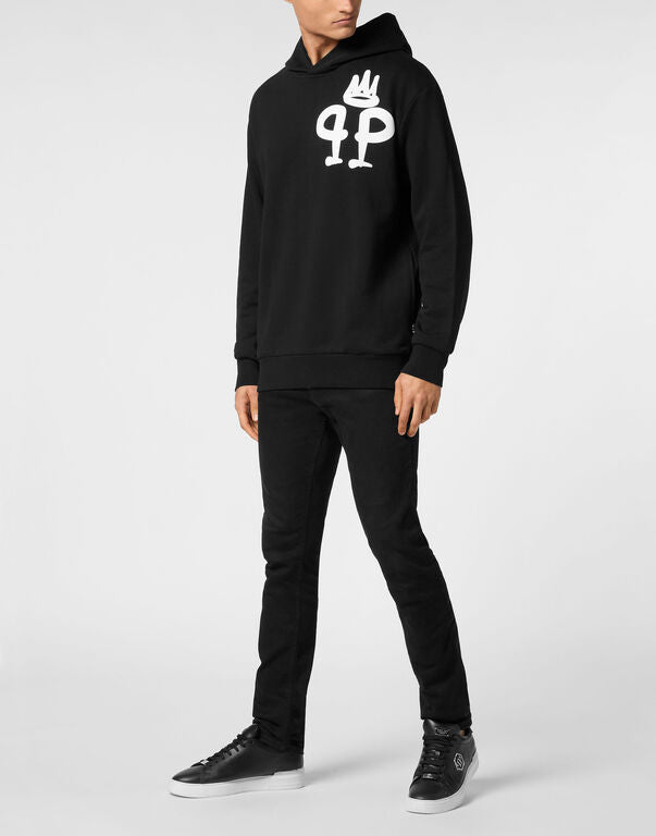 PHILIPP PLEIN - Hoodie Sweatshirt LS King Plein