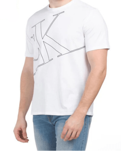 Calvin Klein - White t-shirt IMMEDIATE - Brandatak Store