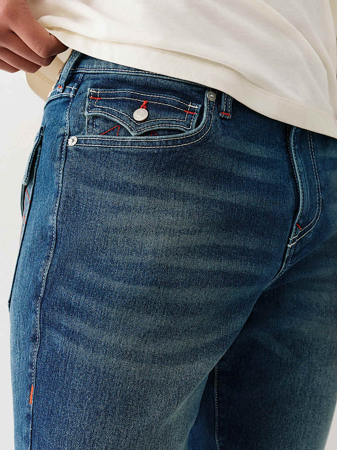 True Religion - RICKY FLAP STRAIGHT JEAN