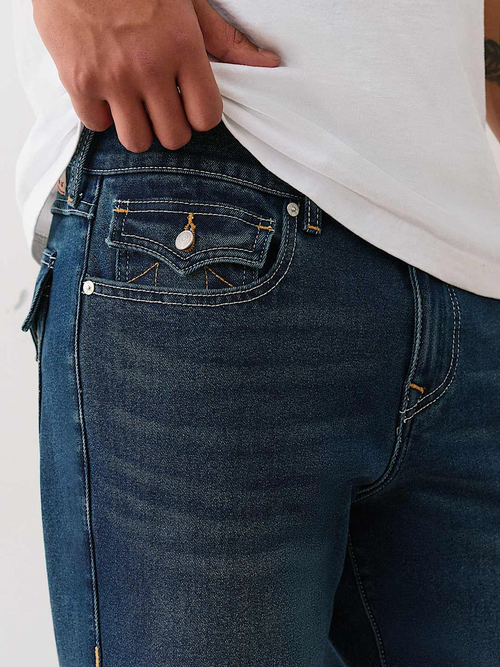 True Religion - ROCCO SINGLE NEEDLE SKINNY JEAN