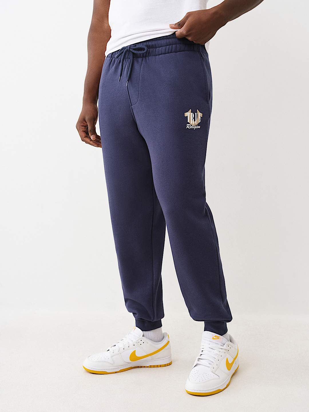TRUE RELIGION - HORSESHOE OVERLAY JOGGER