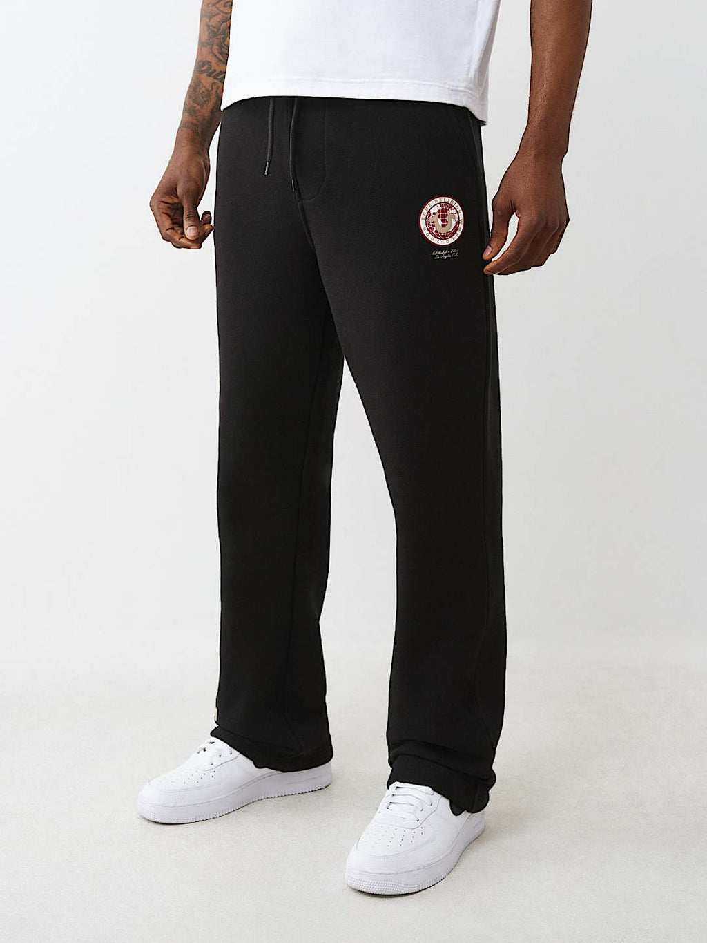 True Religion - GLOBAL HORSESHOE STRAIGHT LEG SWEATPANT - Brandatak Store