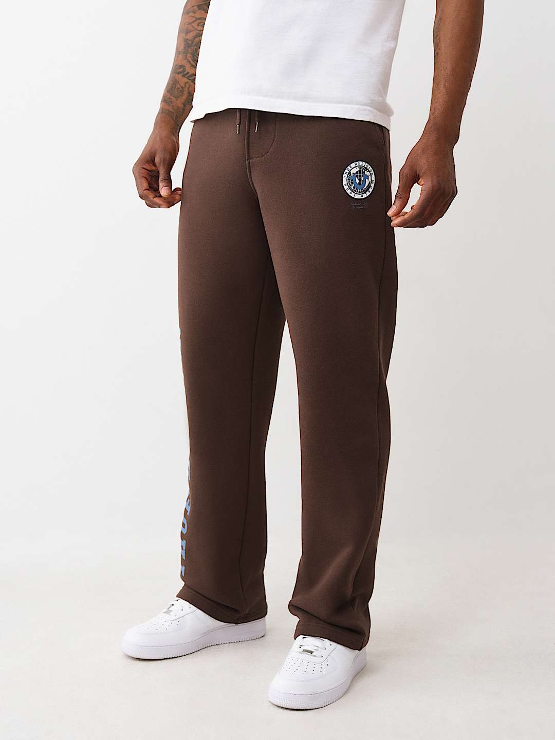 True Religion - GLOBAL HORSESHOE STRAIGHT LEG SWEATPANT - Brandatak Store