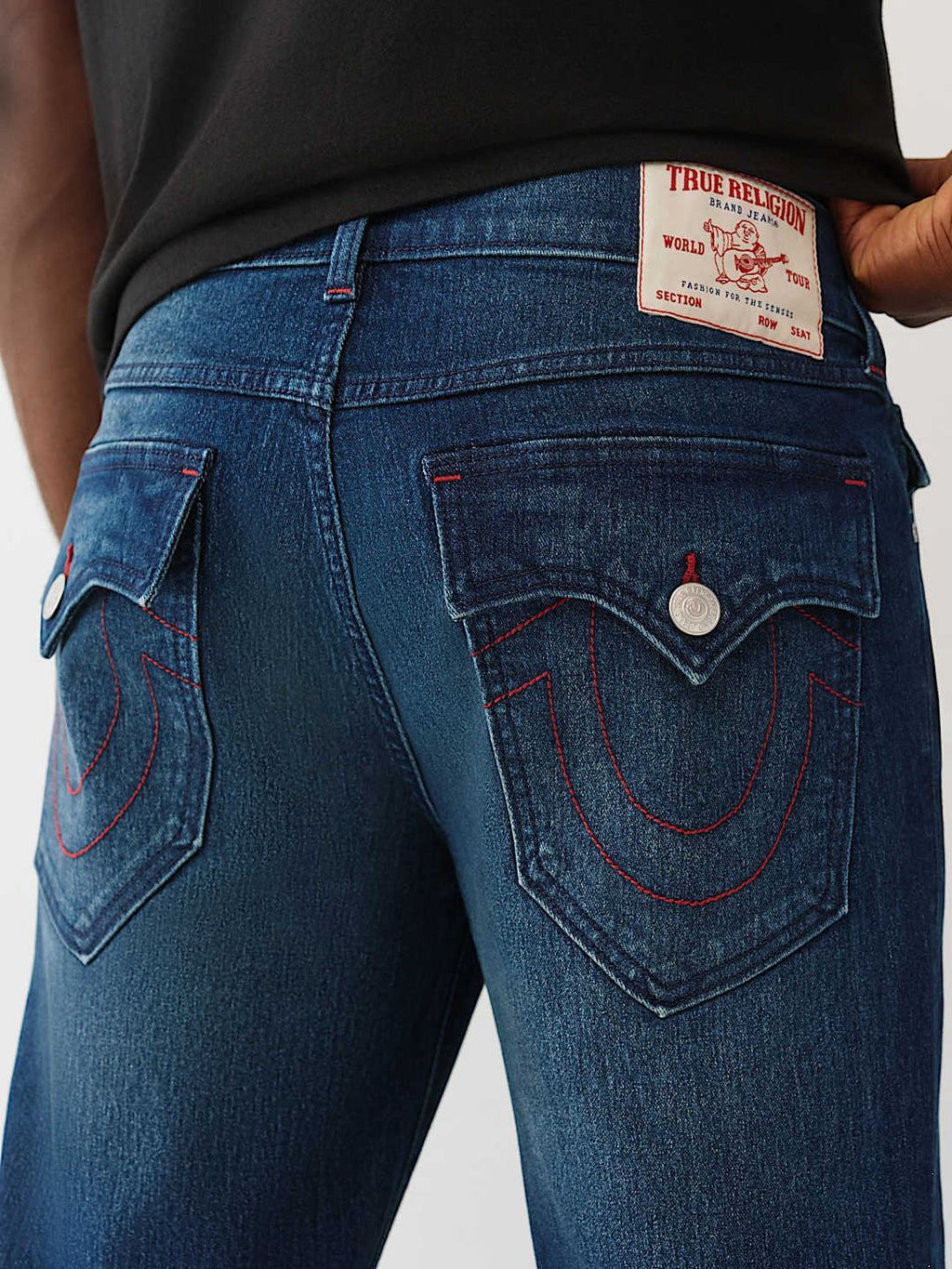 True Religion - Ricky Flap Straight Jean
