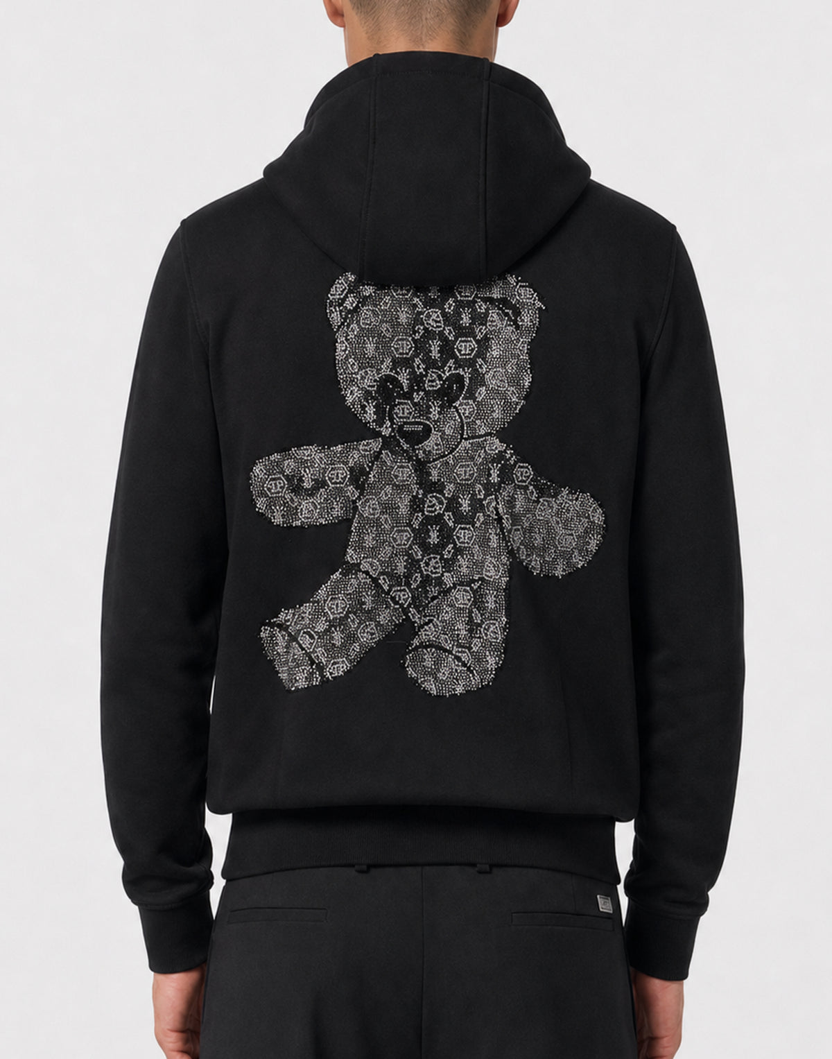 PHILIPP PLEIN - Hoodie Zip Teddy Stones