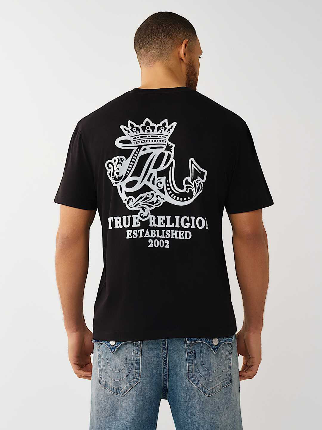 True Religion - Crest Logo Tee