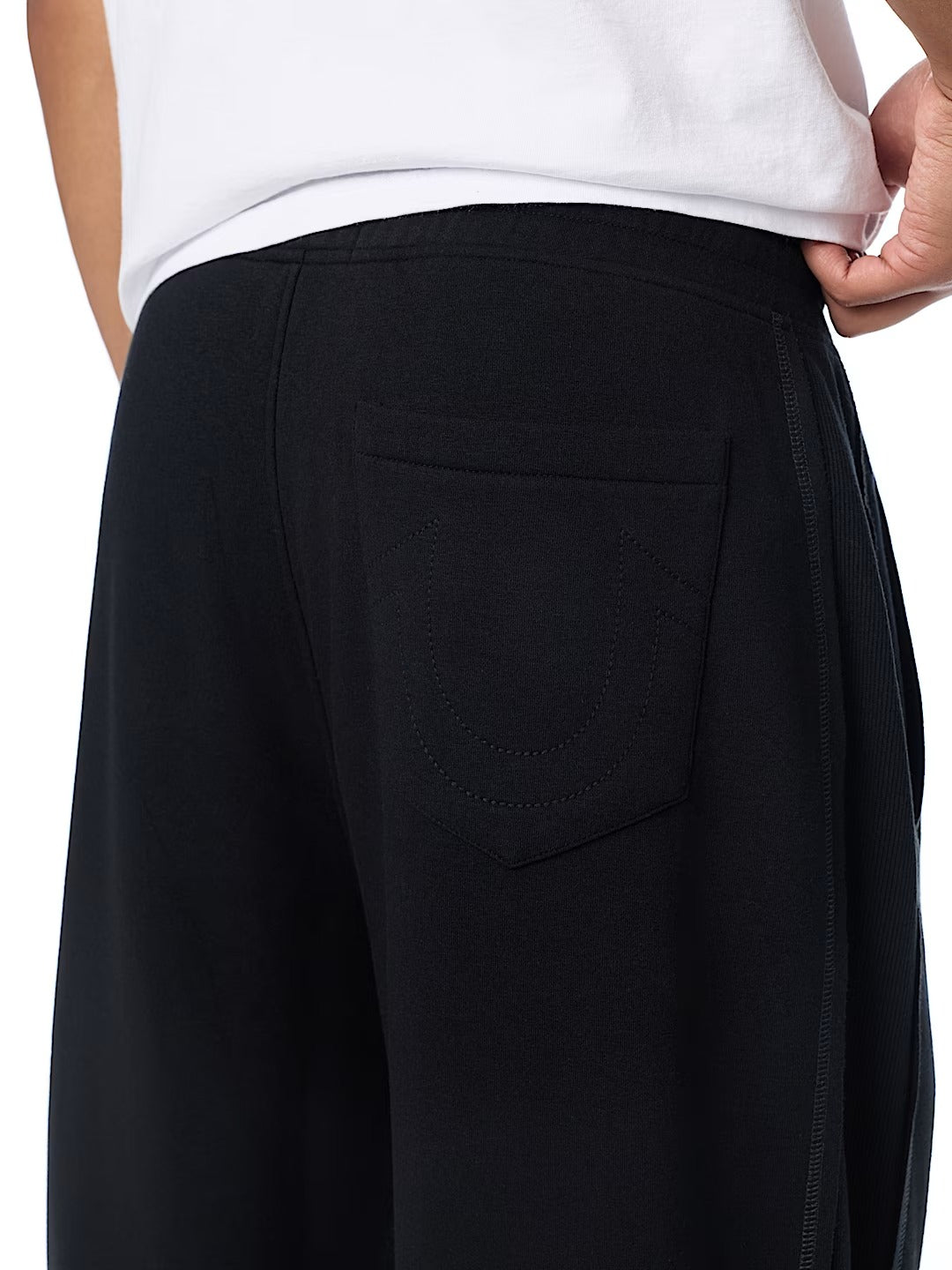 True Religion - Ribbed Baggy Sweatpant