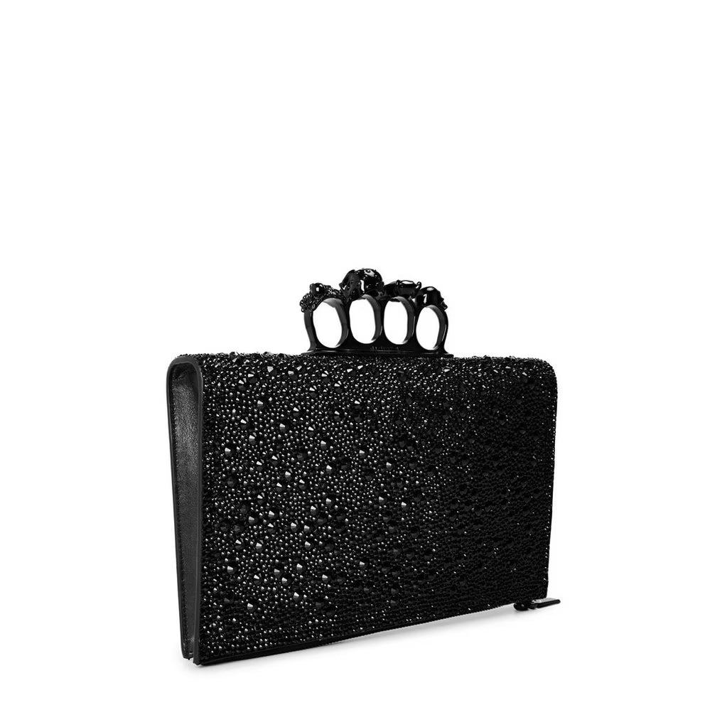 Alexander McQueen - Women's Alex Knuckle Flat Clutch Bag