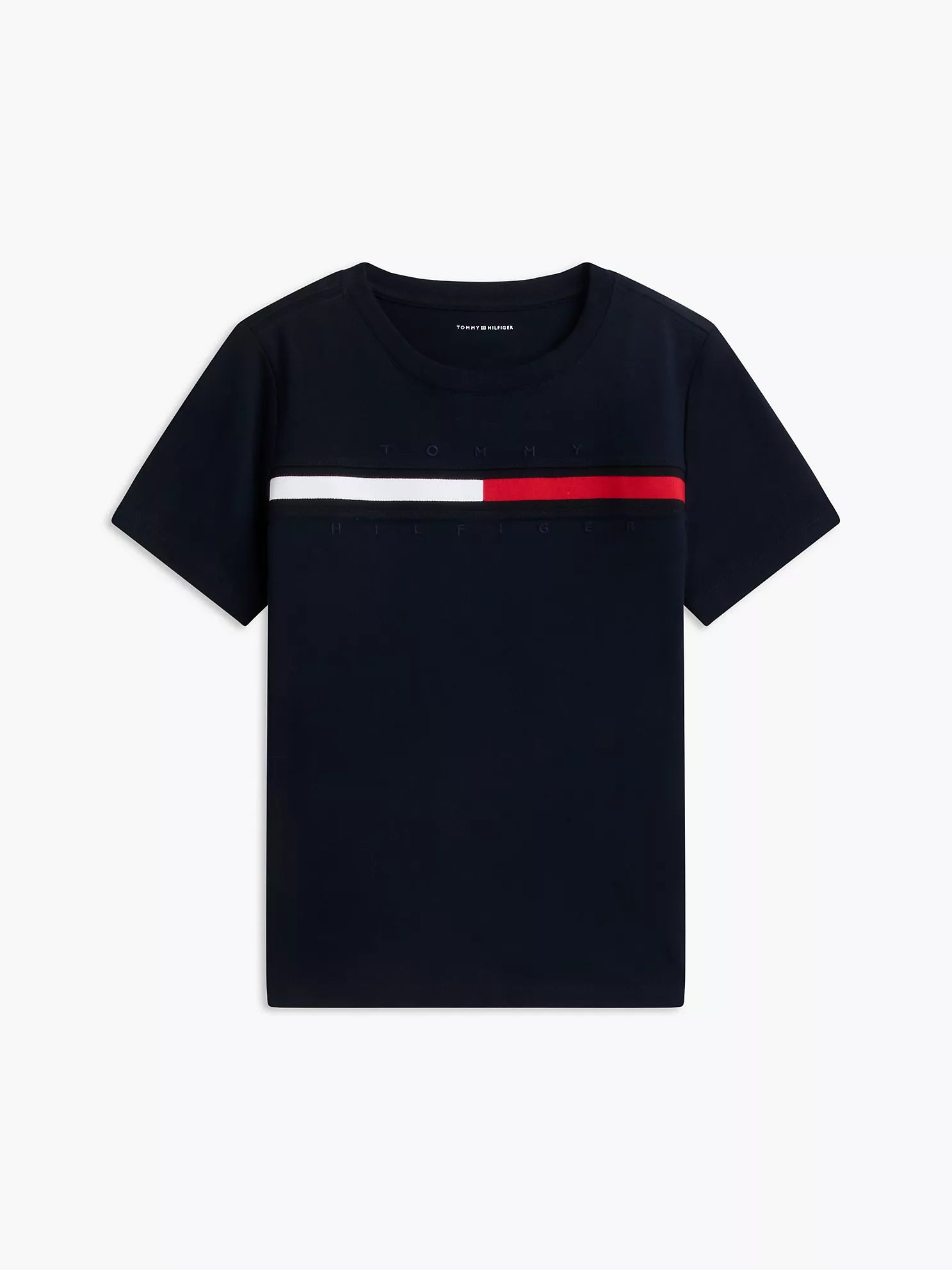 Tommy Hilfiger - Kids' Flag Stripe Logo T-Shirt
