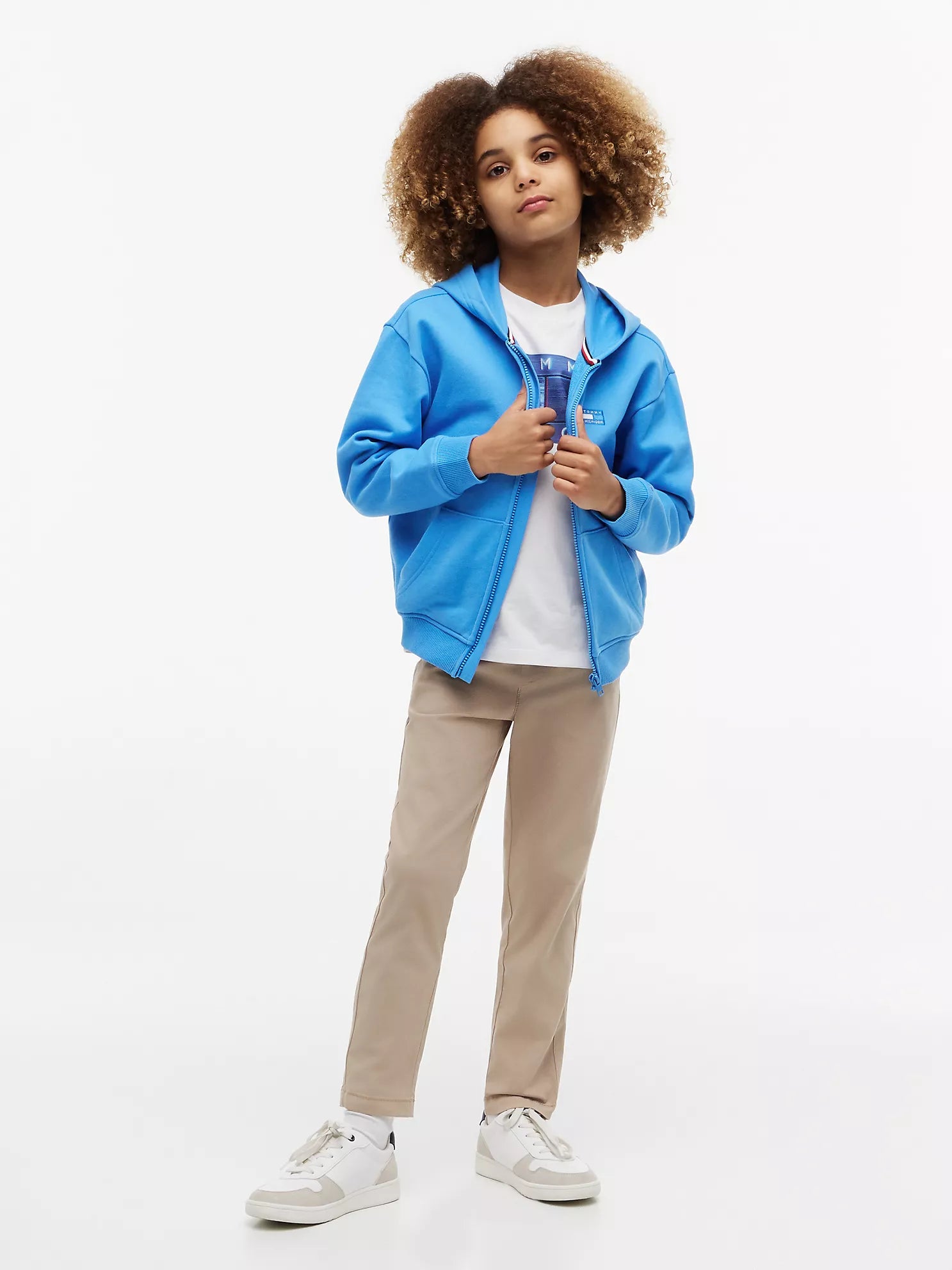 Tommy Hilfiger - Kids' Paper-Touch Stretch Poplin Pant