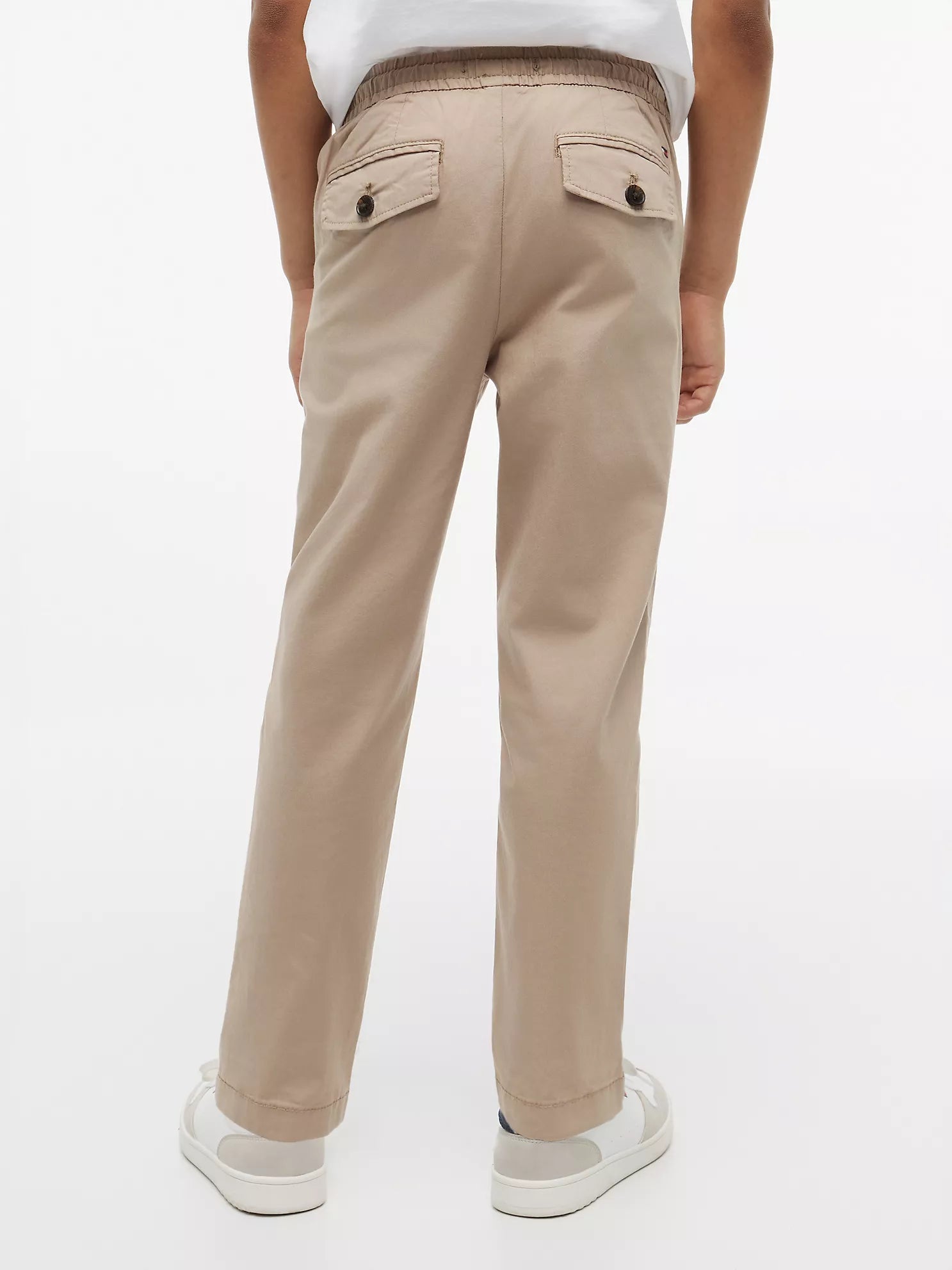 Tommy Hilfiger - Kids' Paper-Touch Stretch Poplin Pant