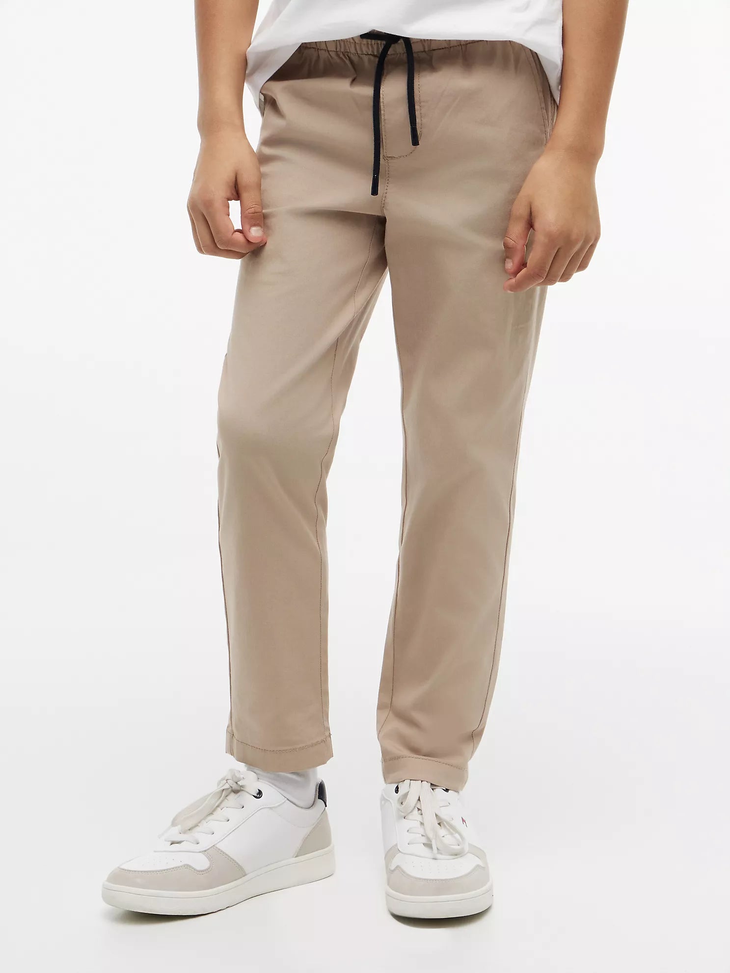 Tommy Hilfiger - Kids' Paper-Touch Stretch Poplin Pant
