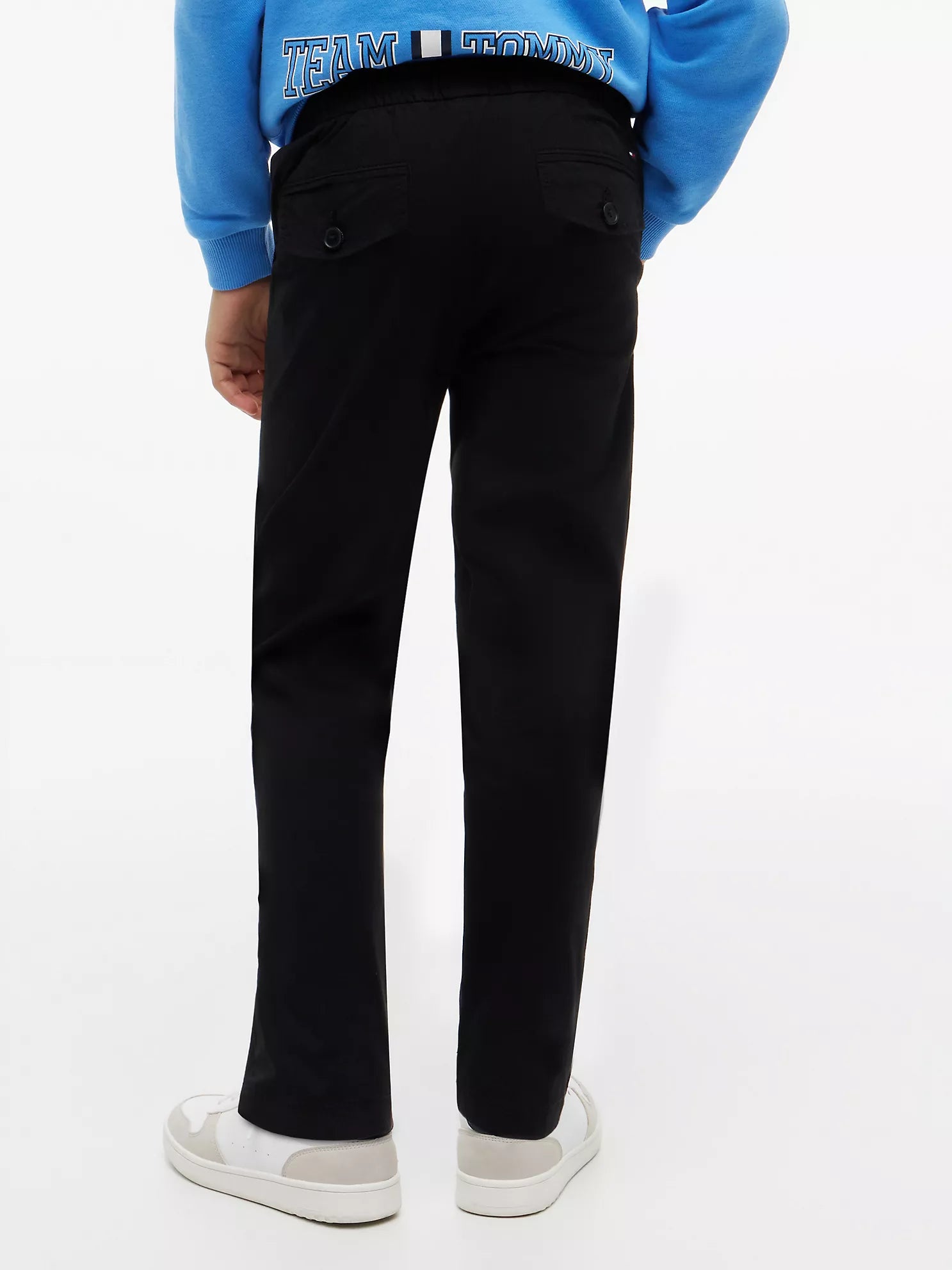 Tommy Hilfiger - Kids' Paper-Touch Stretch Poplin Pant