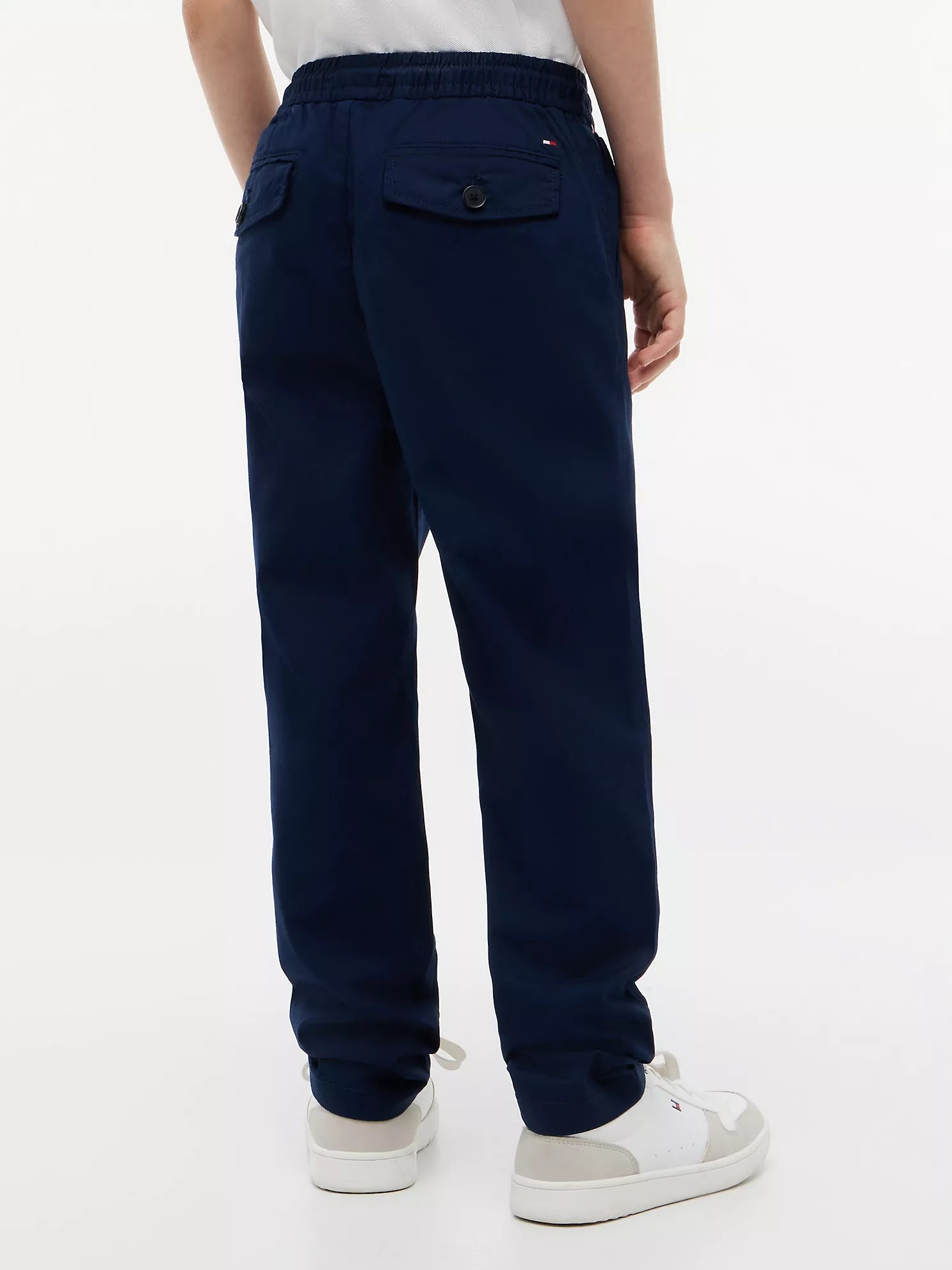 Tommy Hilfiger - Kids' Paper-Touch Stretch Poplin Pant