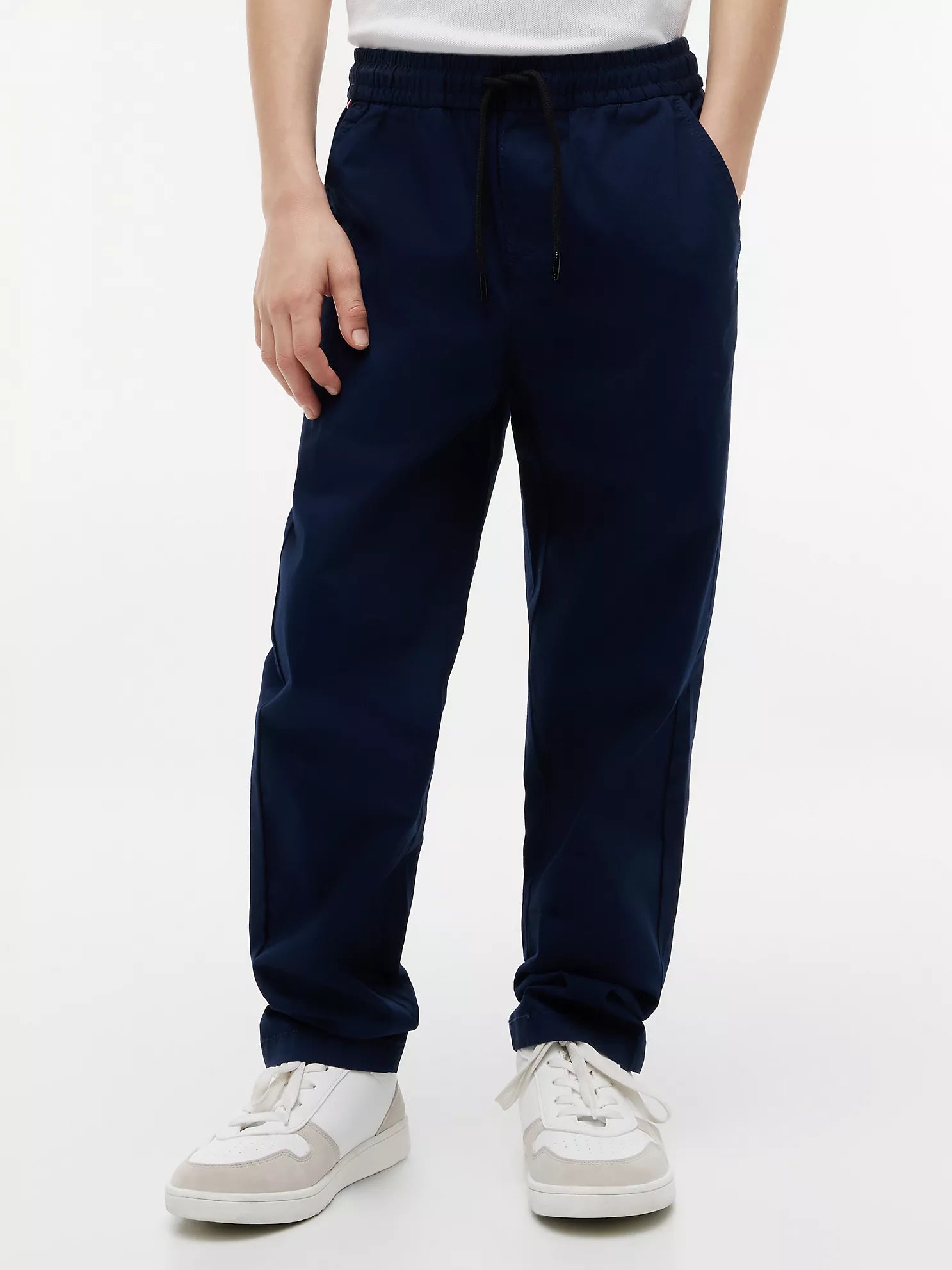 Tommy Hilfiger - Kids' Paper-Touch Stretch Poplin Pant
