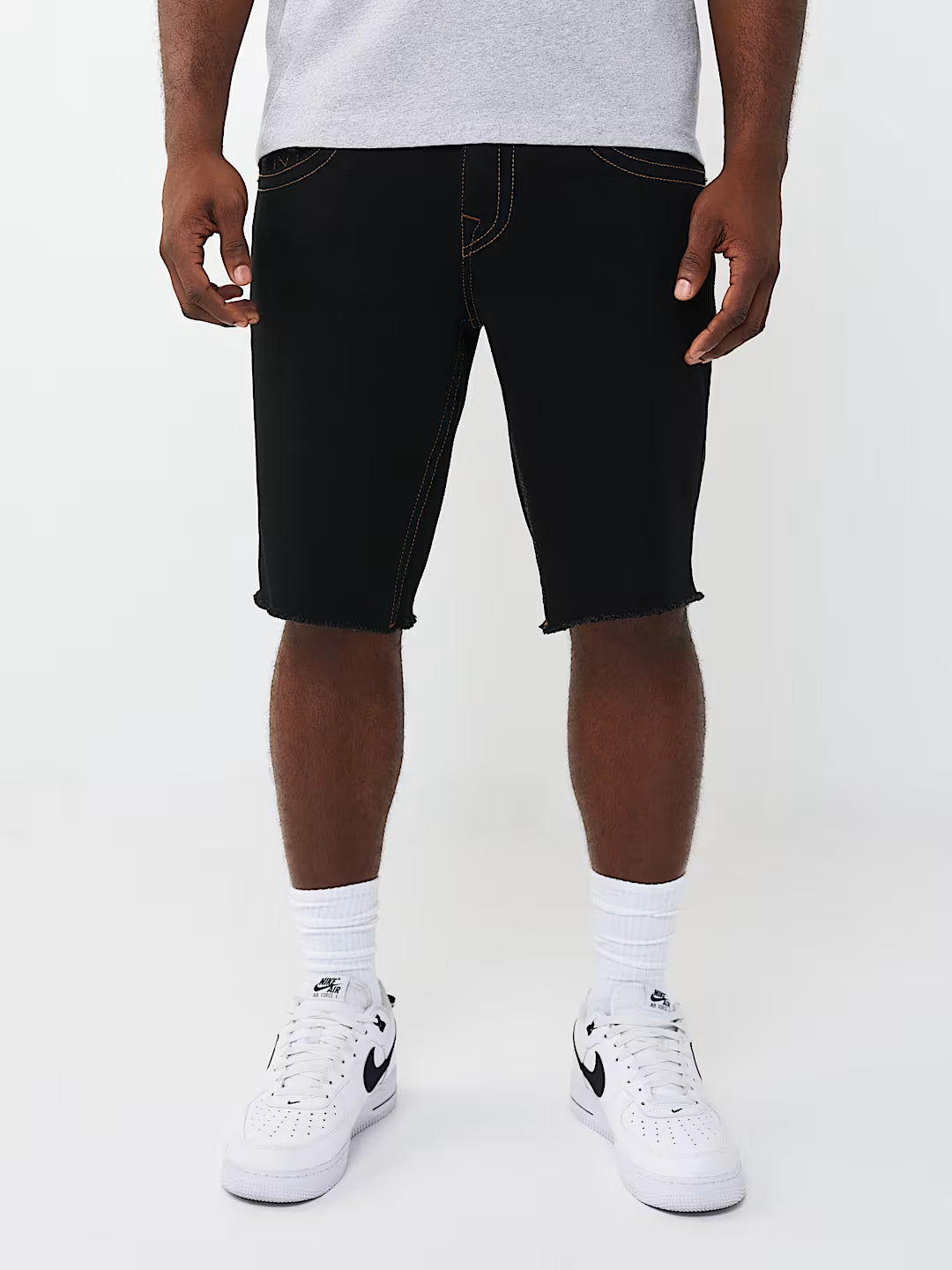 True Religion - Ricky Frayed Hem Flap Short