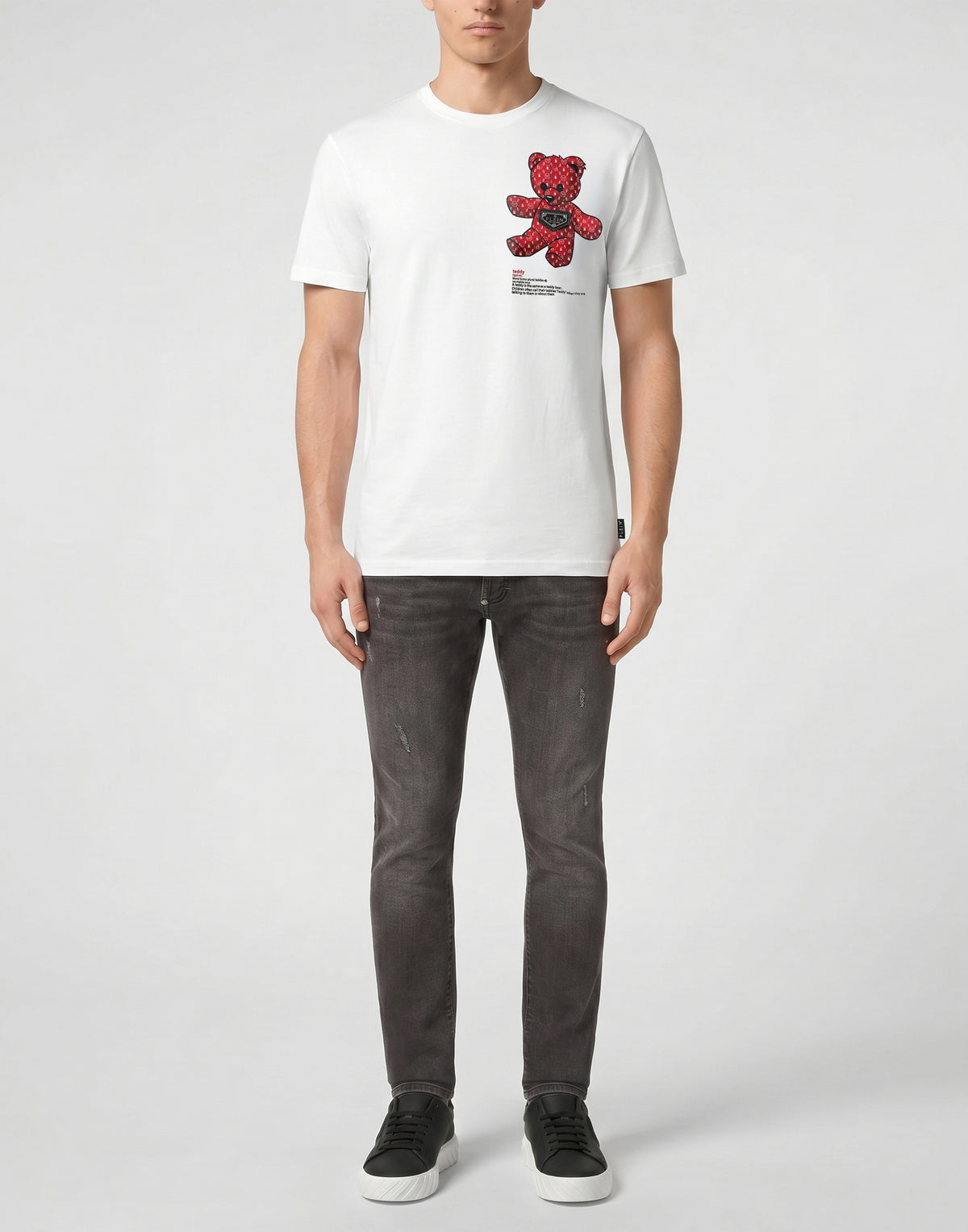 PHILIPP PLEIN - Jersey T-Shirt Teddy Chest
