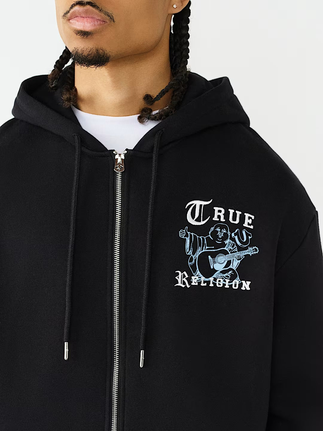 True Religion - Logo Zip Hoodie