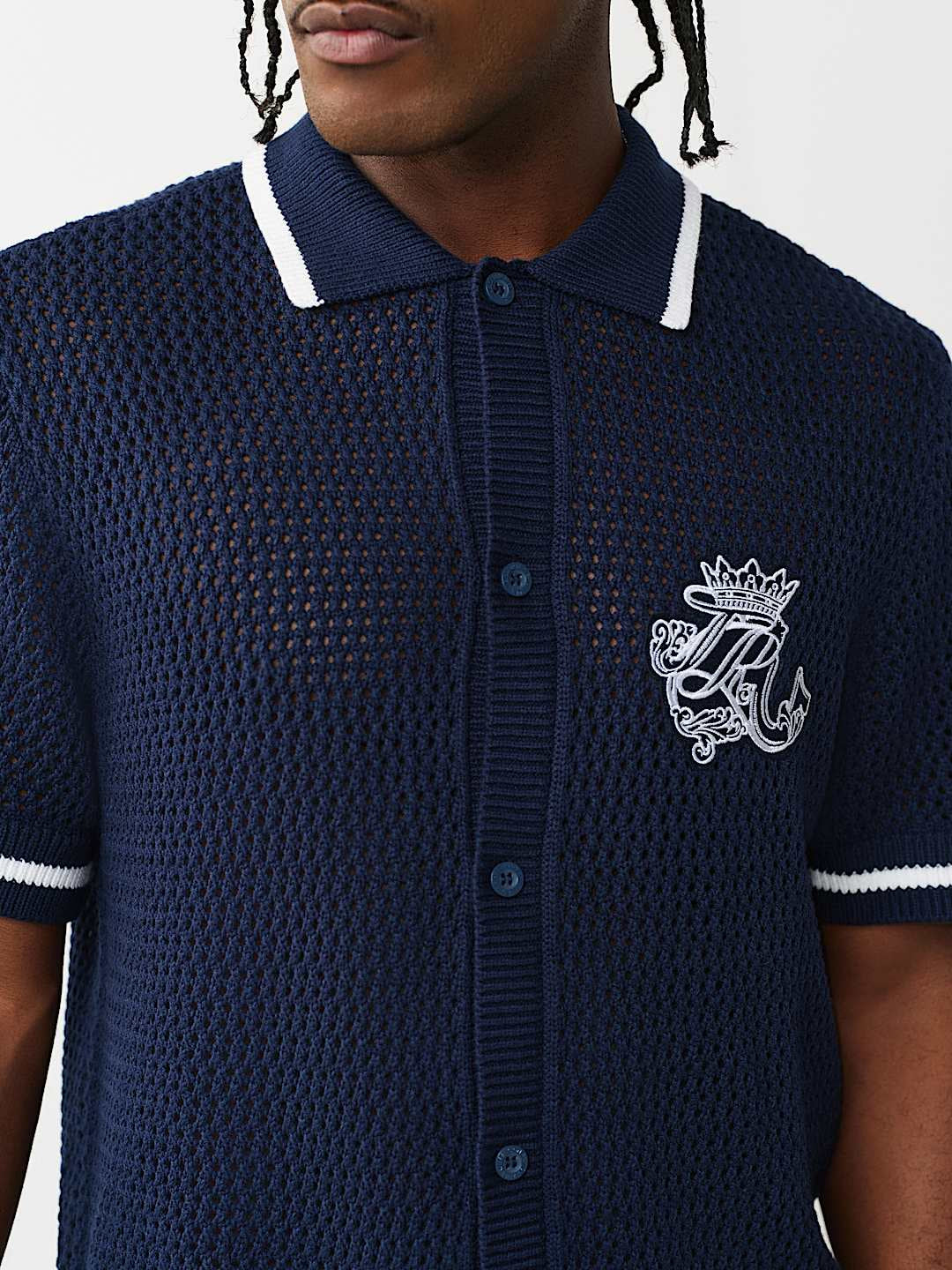 True Religion - Crown Logo Knit Shirt