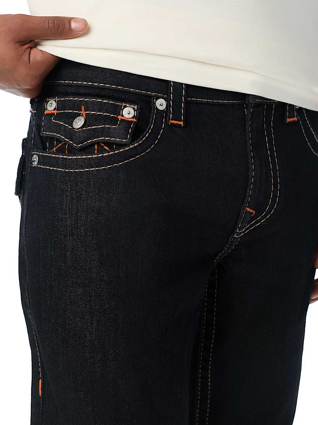 True Religion - Ricky Big T Flap Straight Jean 34"