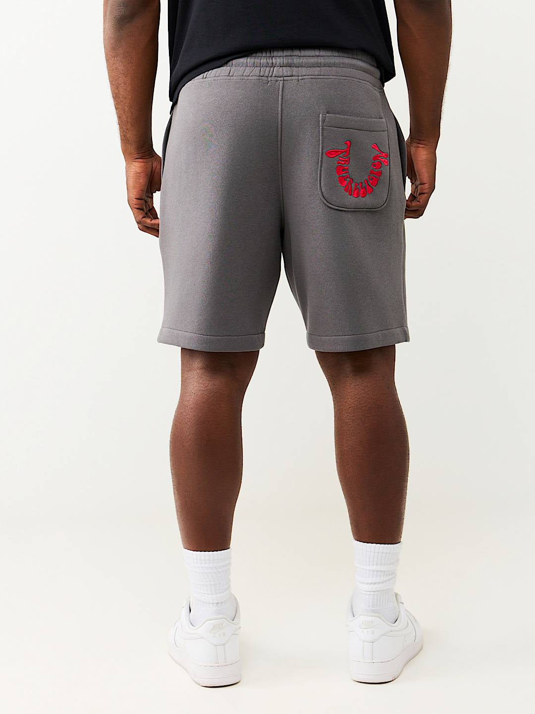 True Religion - Groovy Horseshoe Fleece Short