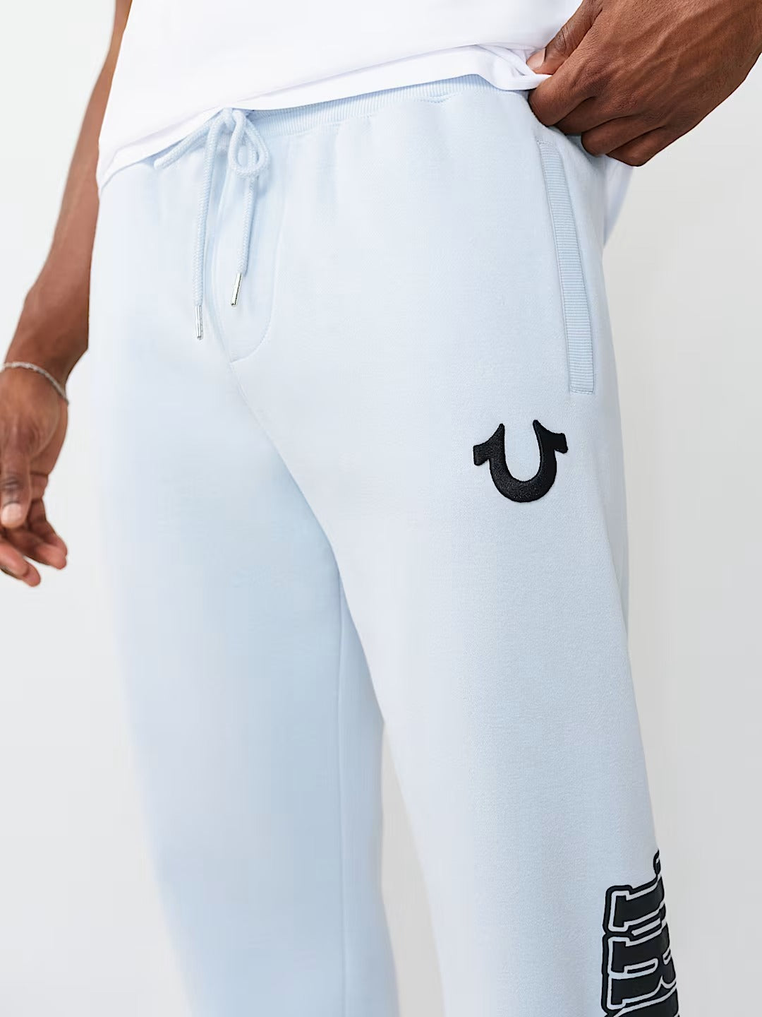 True Religion - Straight OG Logo Sweatpant