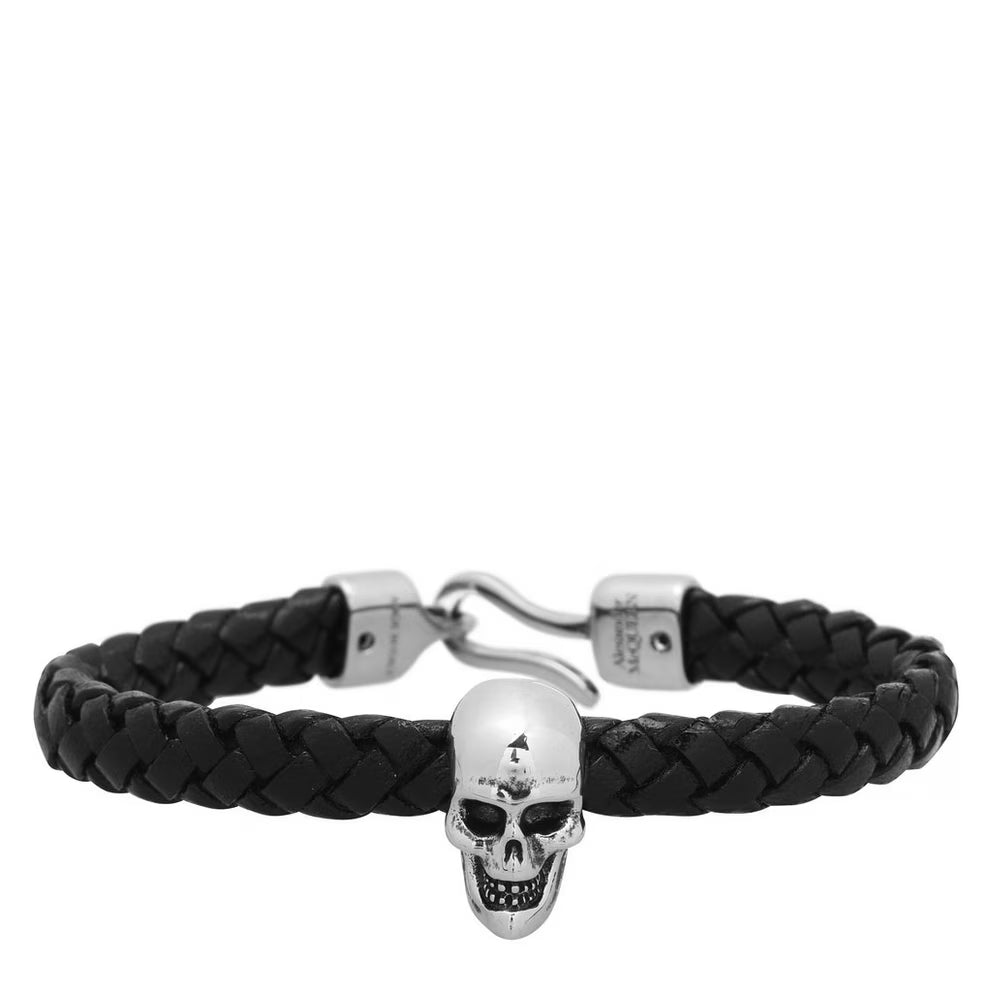 Alexander McQueen - Skull Leather Bracelet