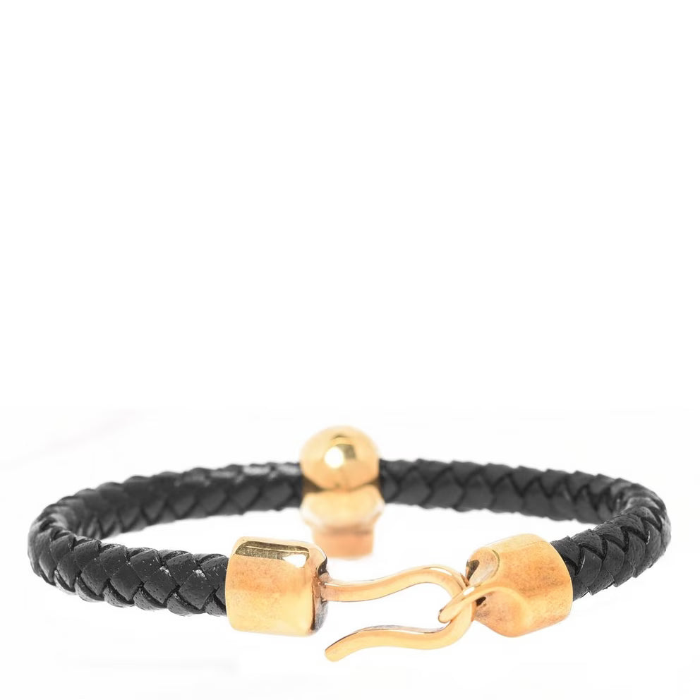 Alexander McQueen - Skull Leather Bracelet