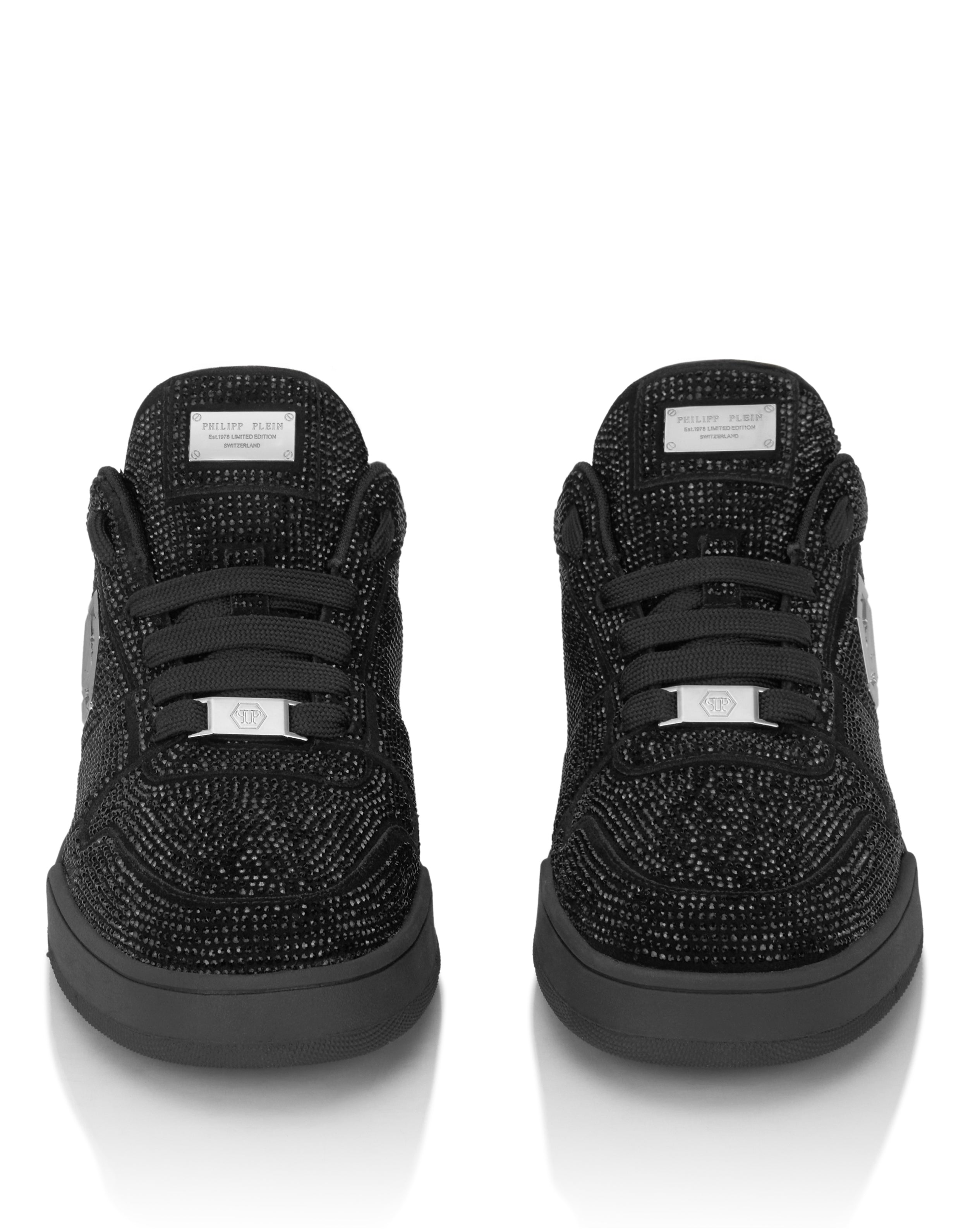 PHILIPP PLEIN - Low-Top Sneakers P-FORCE 78 Strass