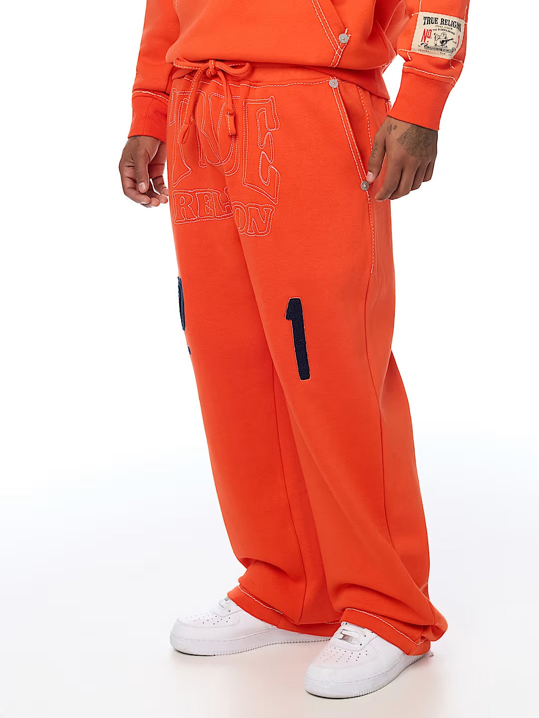 True Religion - No. 1 Logo Big T Sweatpant